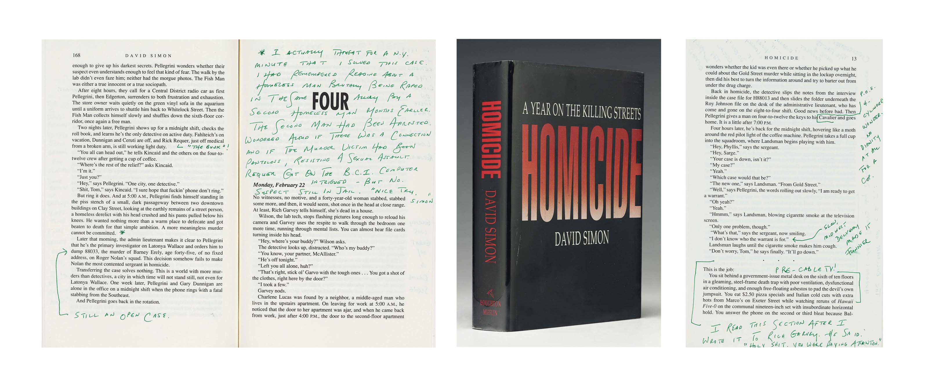 Simon David B 1960 Homicide A Year On The Killing Streets