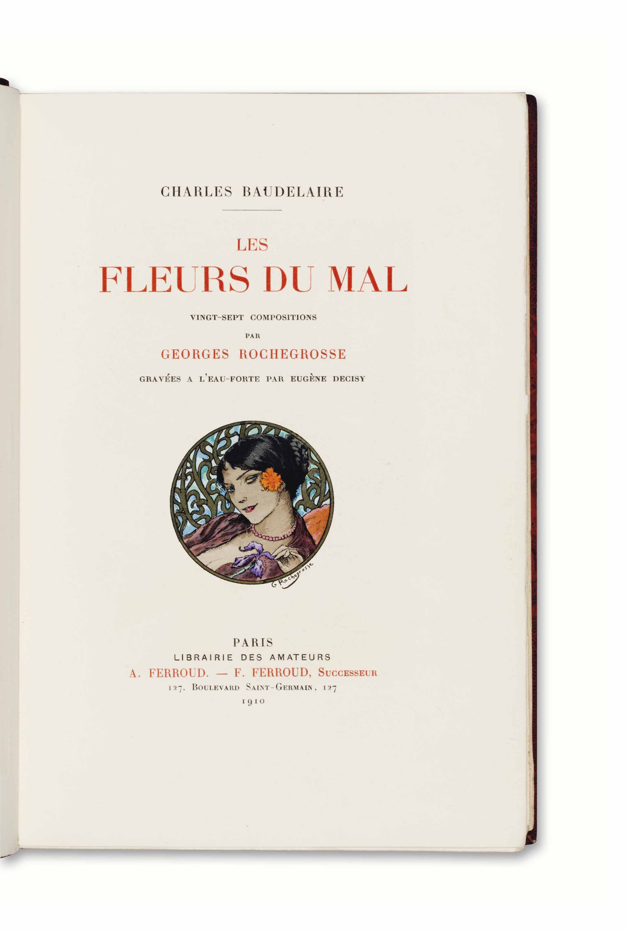 Charles Baudelaire - Les Fleurs Du Mal - Édition Pantheon, 1950