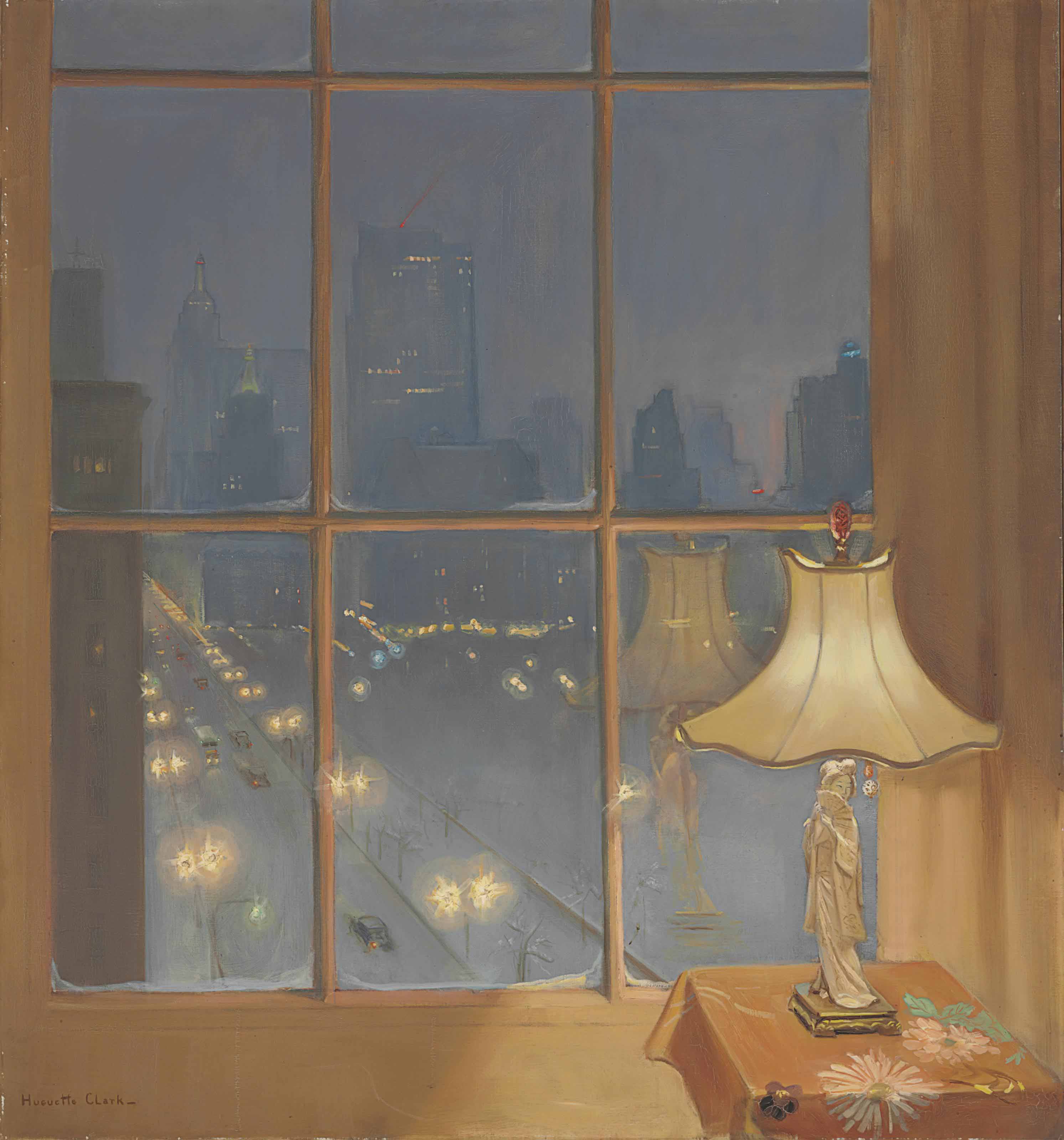 Huguette Clark 1906 2011 Scene From My Window Night