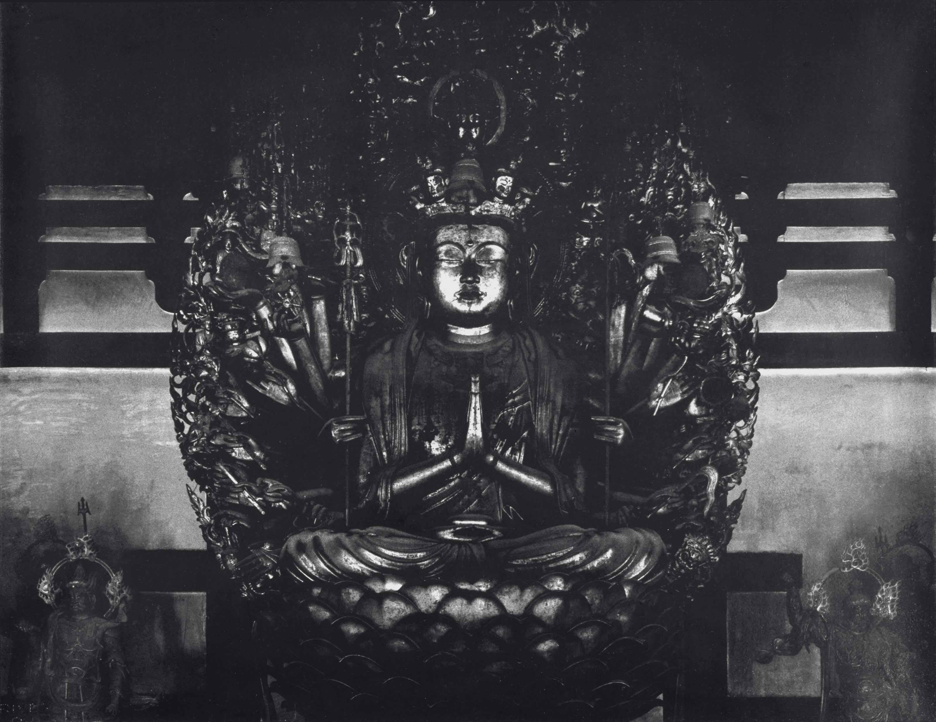 HIROSHI SUGIMOTO (b. 1948) , 杉本博司 佛海 1995年作 平版版畫 銀鹽 