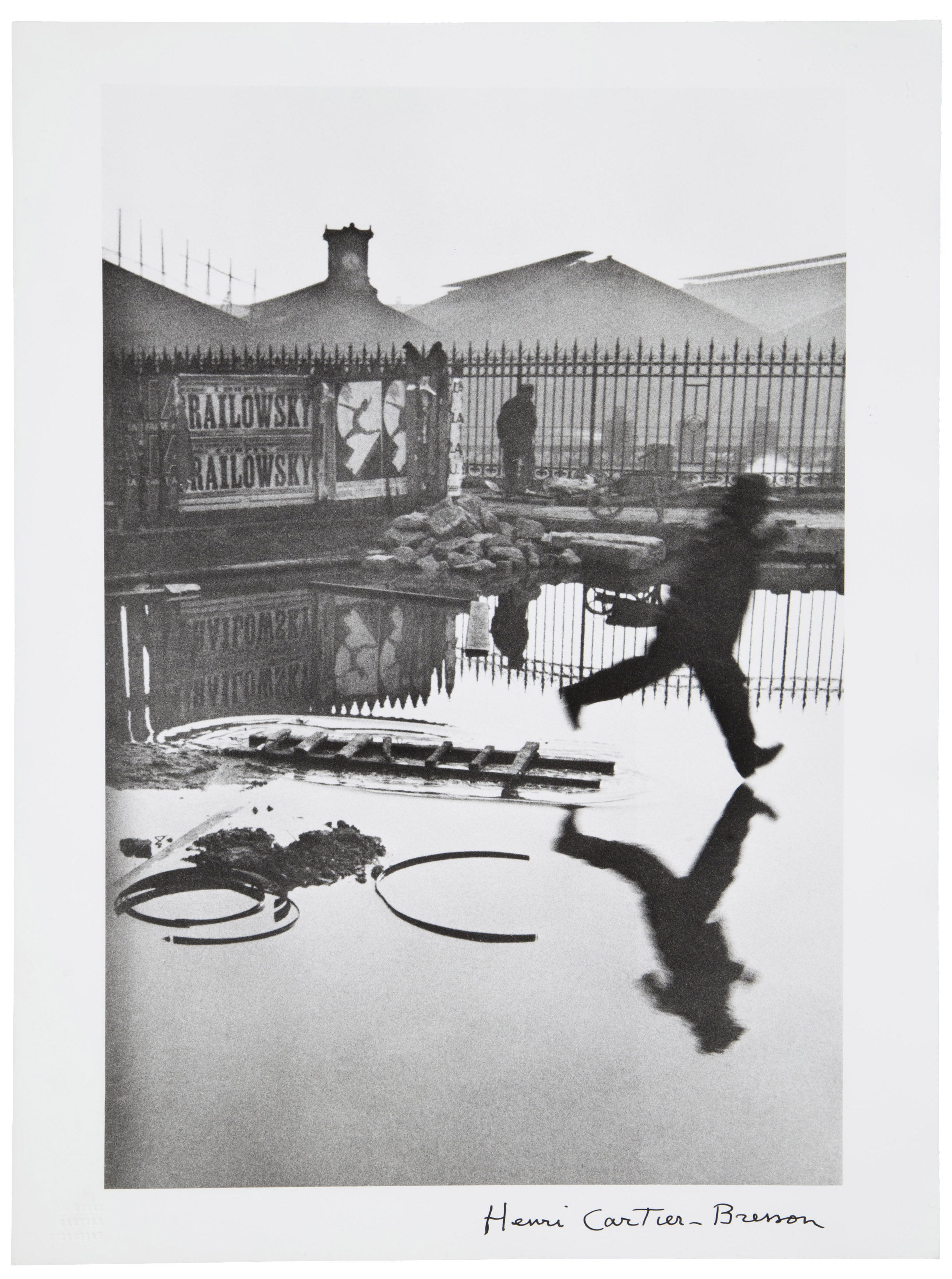 Behind the Gare St. Lazare, 1932, HENRI CARTIER-BRESSON (1908-2004