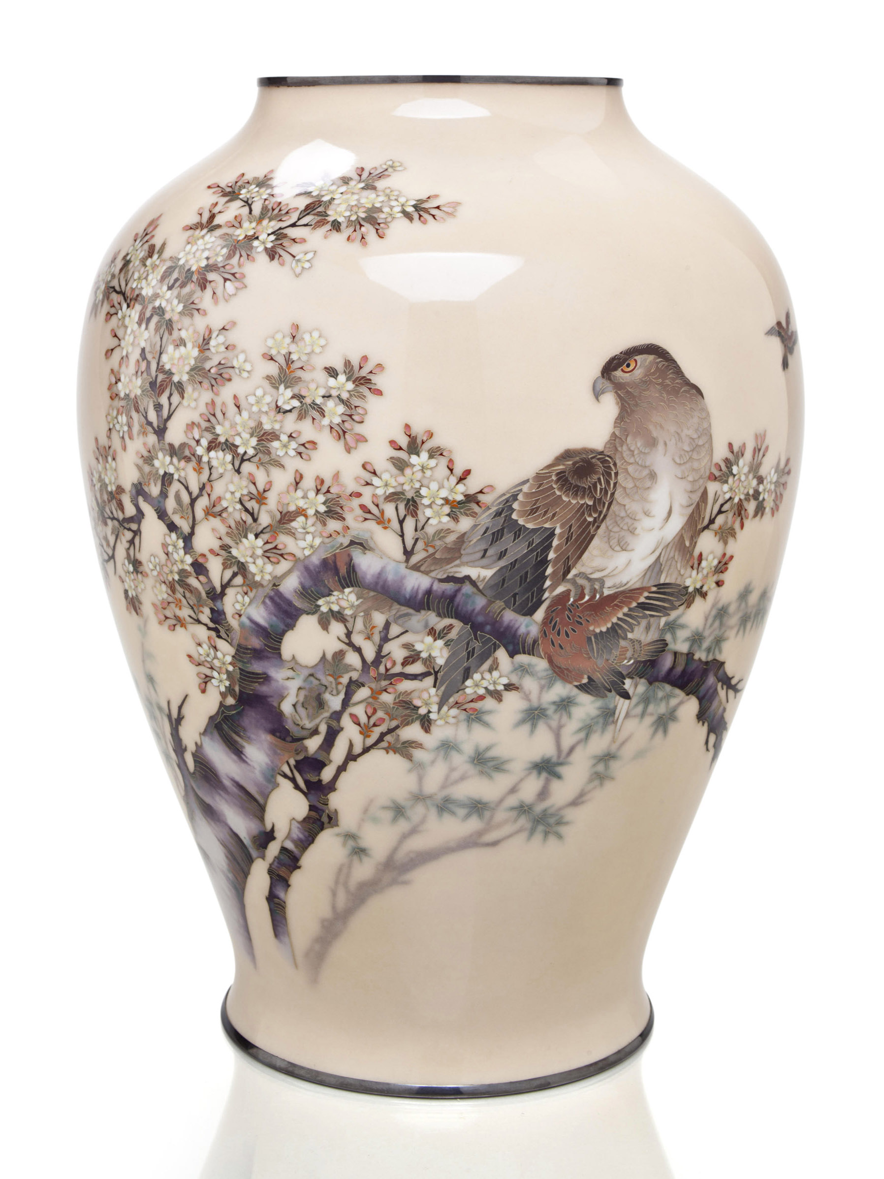 幕末〜明治期」の『肥蝶山（欧米輸出品）』美品 ※アンティーク・骨董品