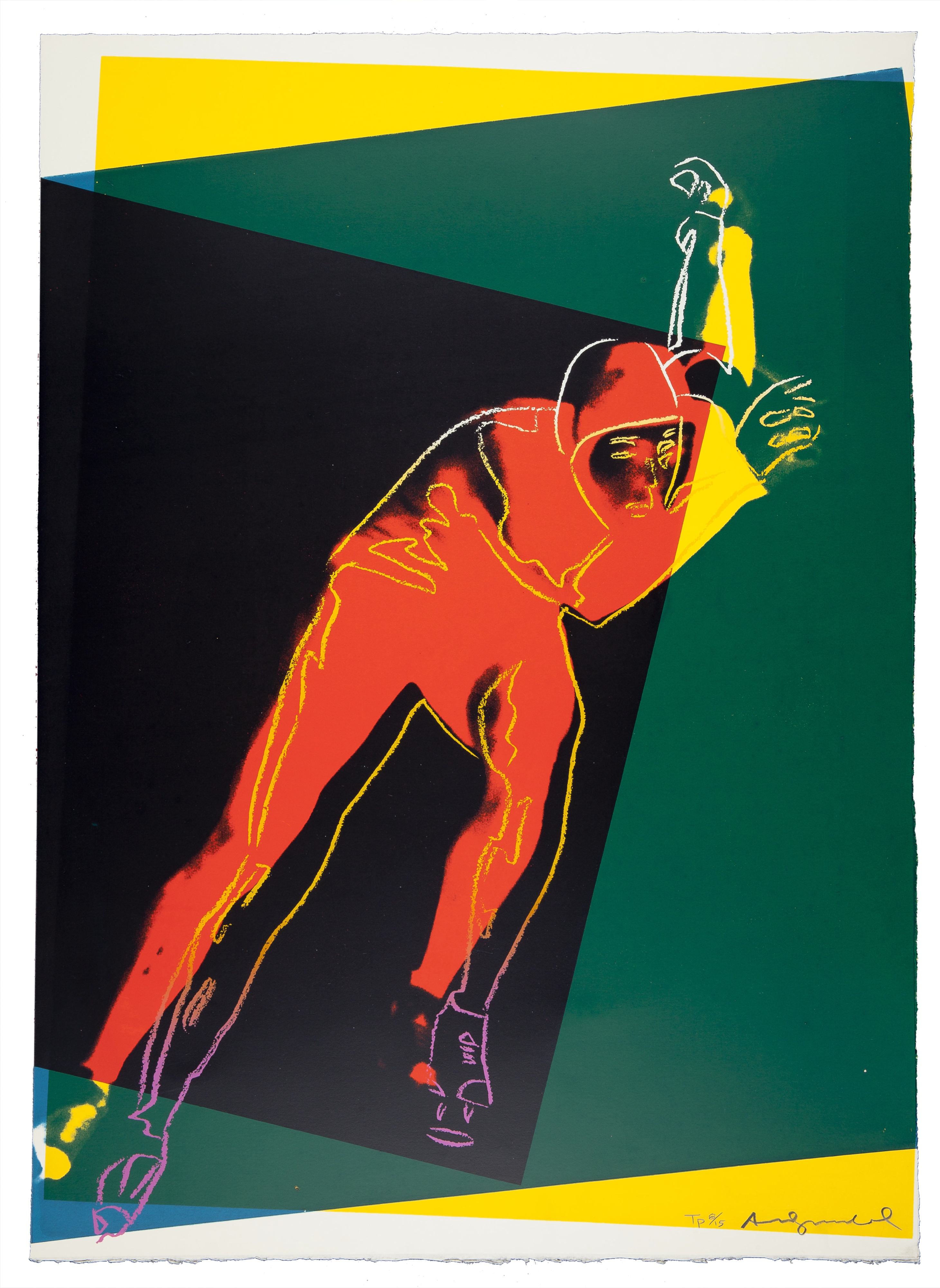 Speed Skater (See F. & S. II.303), ANDY WARHOL (1928-1987