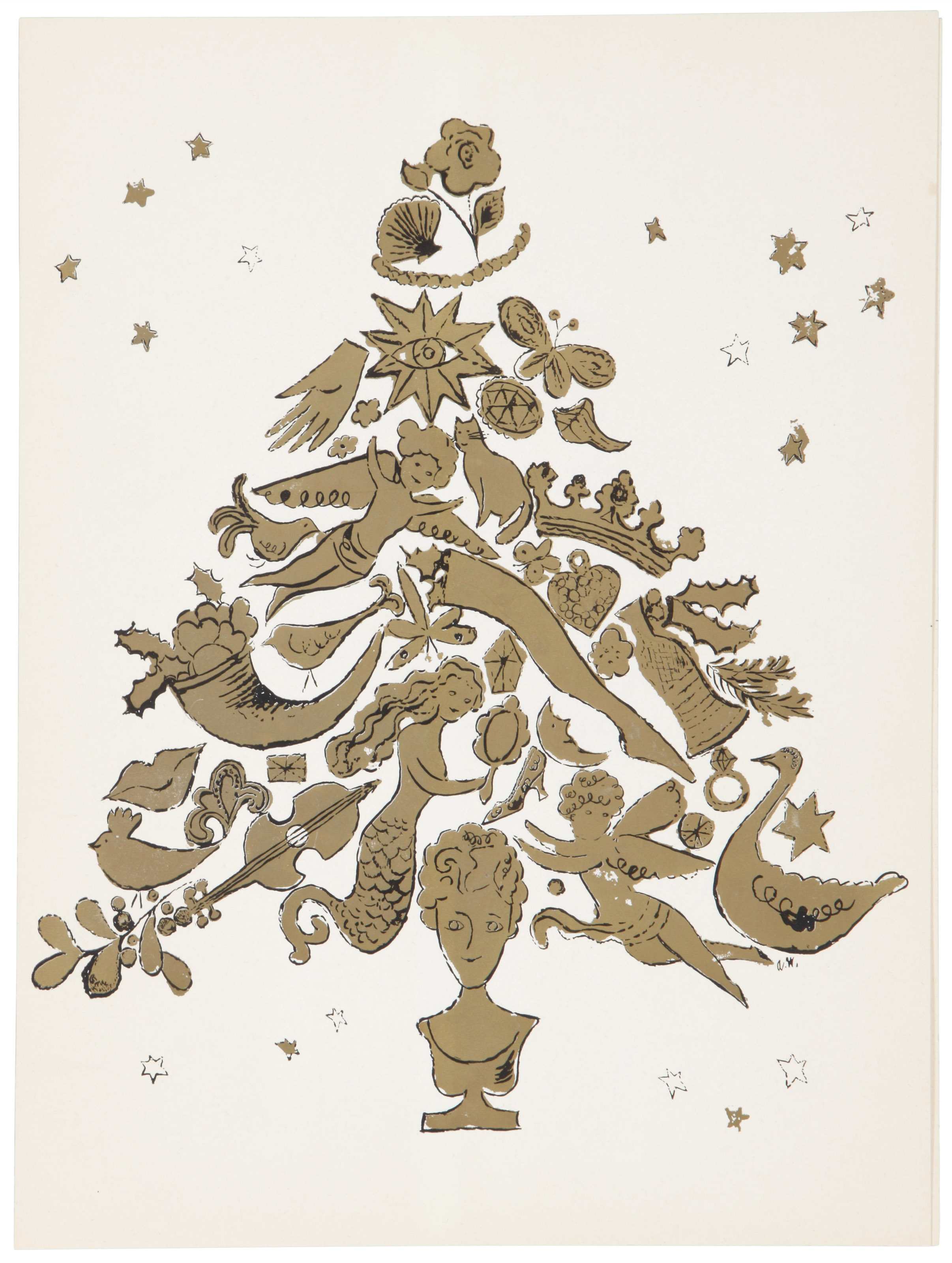 Tiffany & Co. Christmas Card, ANDY WARHOL (1928-1987