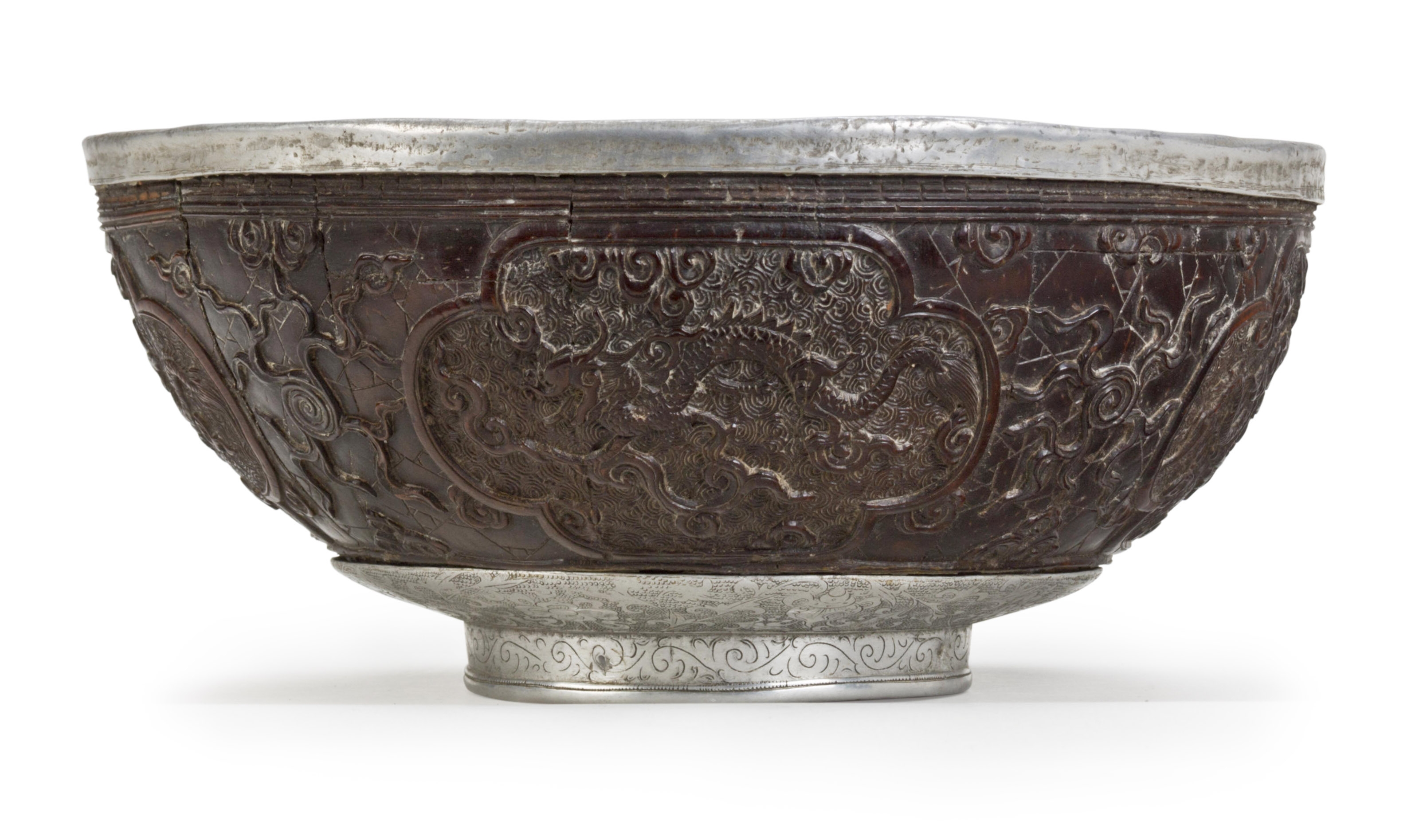 A CARVED COCONUT BOWL, 19TH CENTURY Christie’s