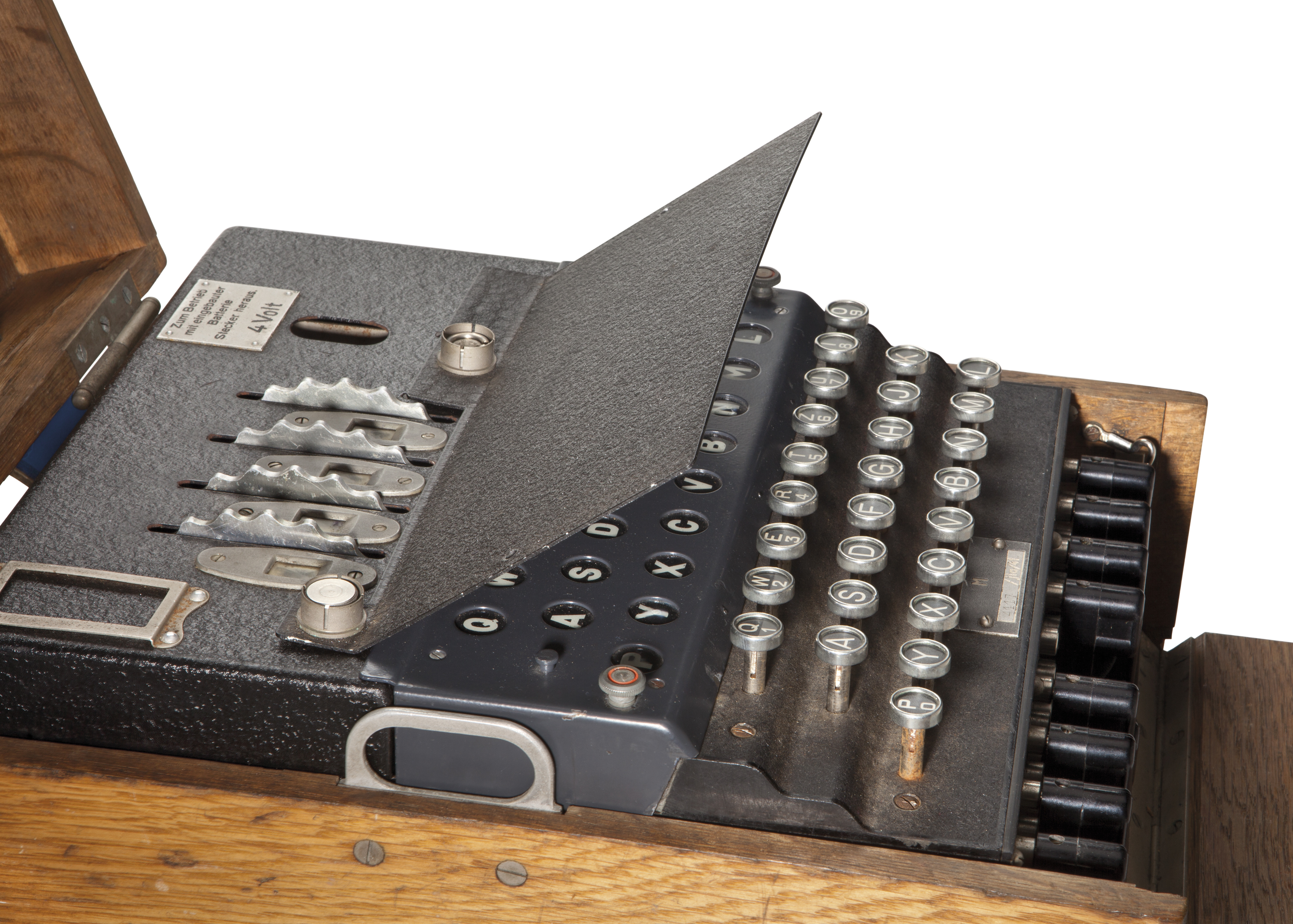 A FOUR-ROTOR ENIGMA CIPHER MACHINE, HEIMSOETH & RINKE; NOVEMBER