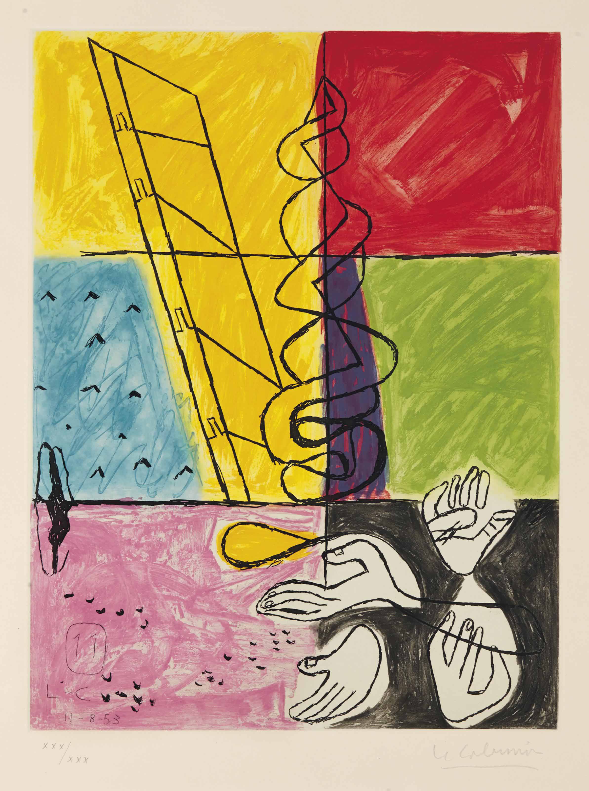 CHARLES EDOUARD JEANNERET DIT LE CORBUSIER (1887-1965) , Unité, planche 2 |  Christie's
