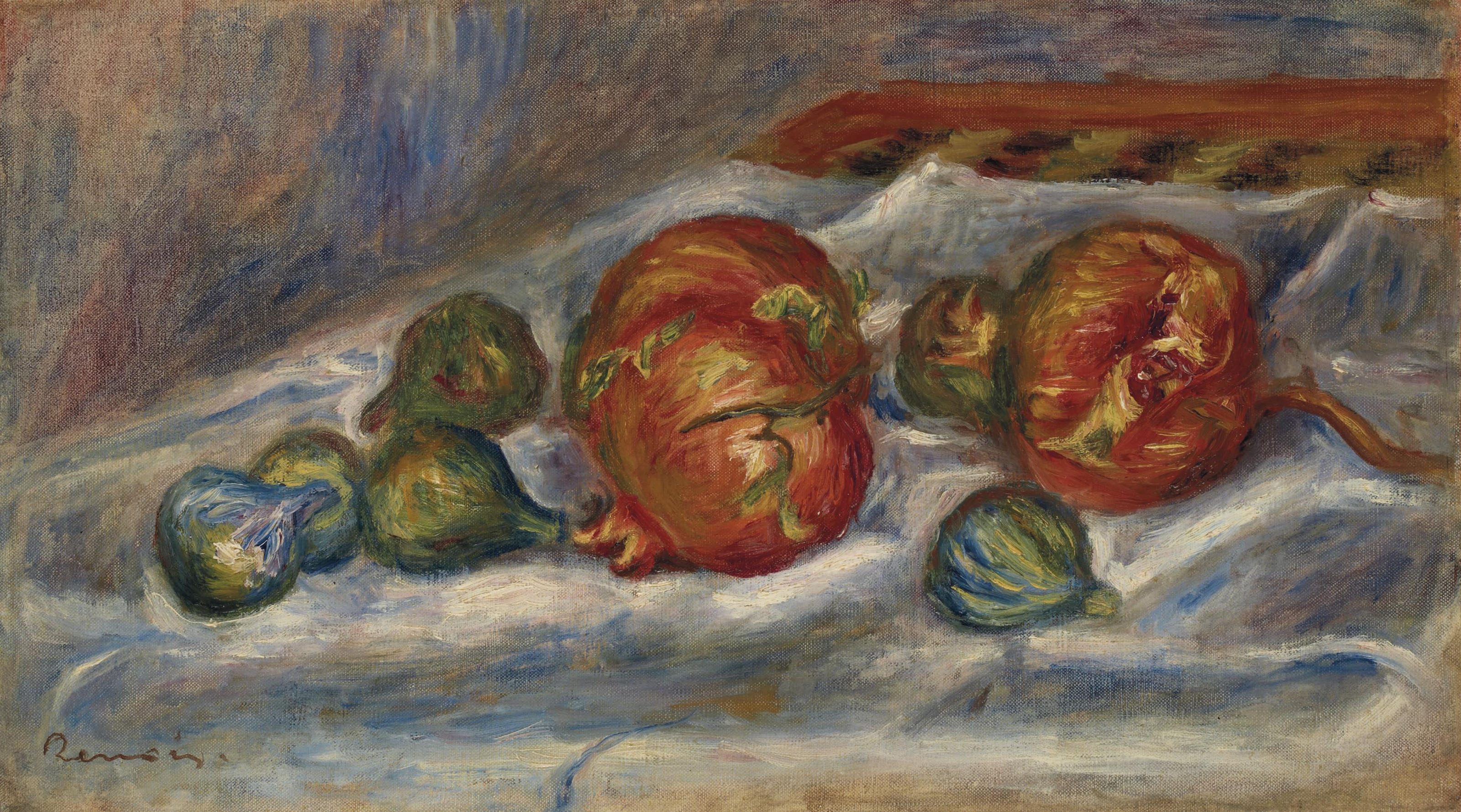Pierre-Auguste Renoir、NATURE MORTE Pierre-Auguste Renoir - Nature Morte Aux Pommes Et Poires Tableau