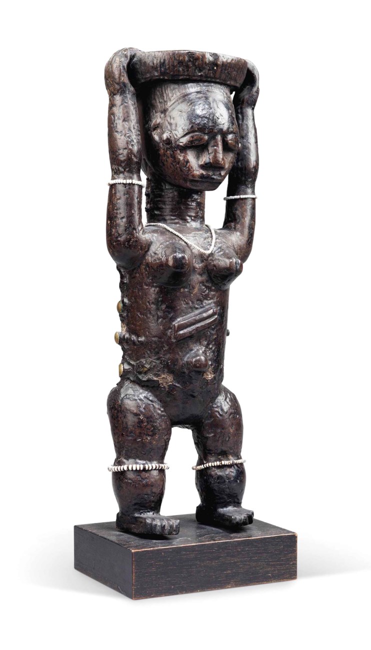 Statuette AttiéAttie figure, RÉGION LAGUNAIRE, CÔTE D'IVOIRE Christie's