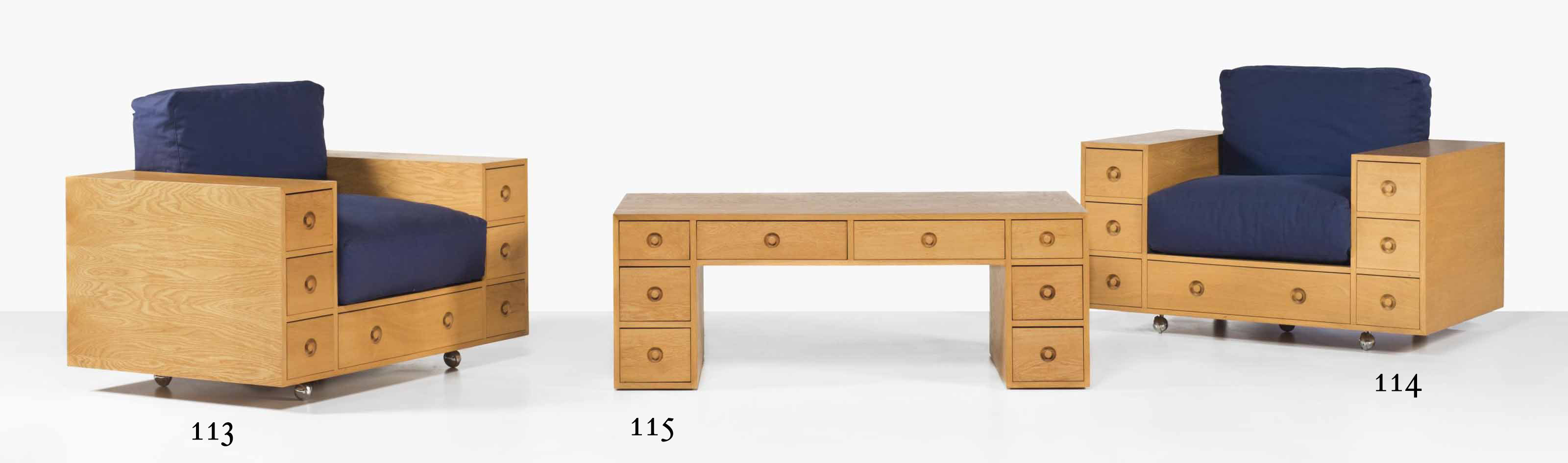 Shiro Kuramata 1934 1991 Furniture With Drawers Vol 1 4 Table Basse Le Modele Cree En 1967 Premiere Production Realisee Par Aoshima Shoten Co Ltd 1960s Desk Christie S