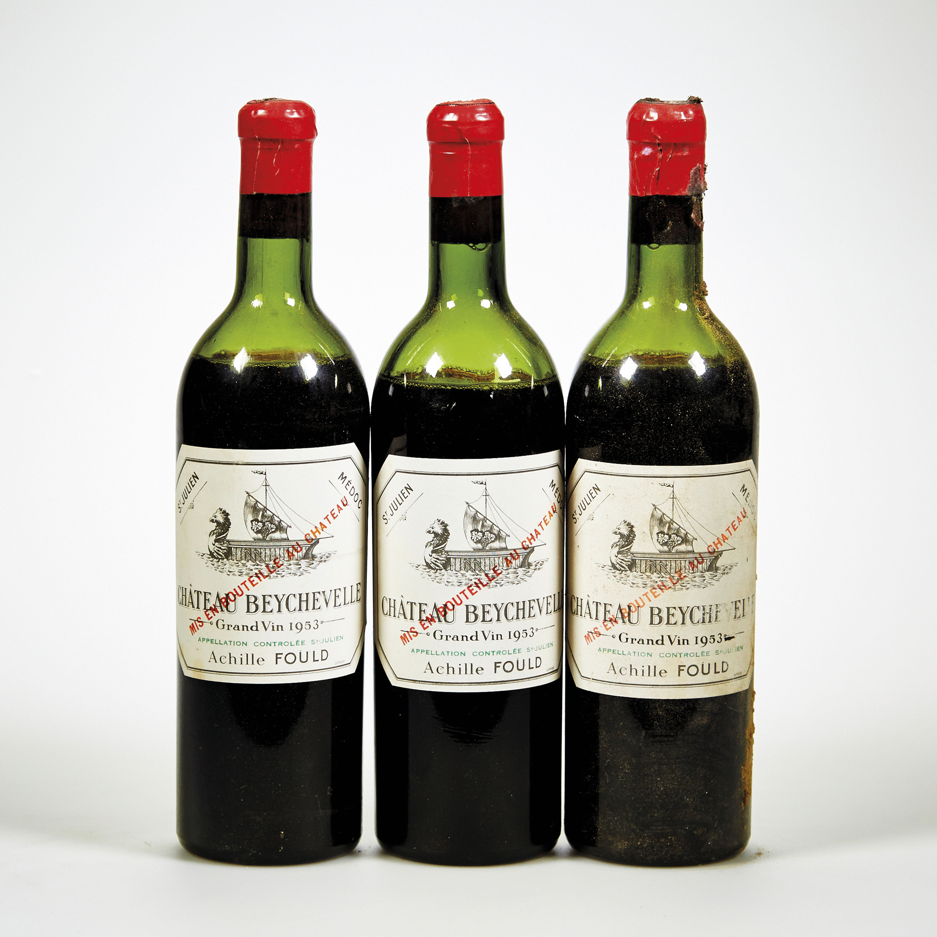 Collectibles & Art Wine label Etiquette Château Belair 1961 ...
