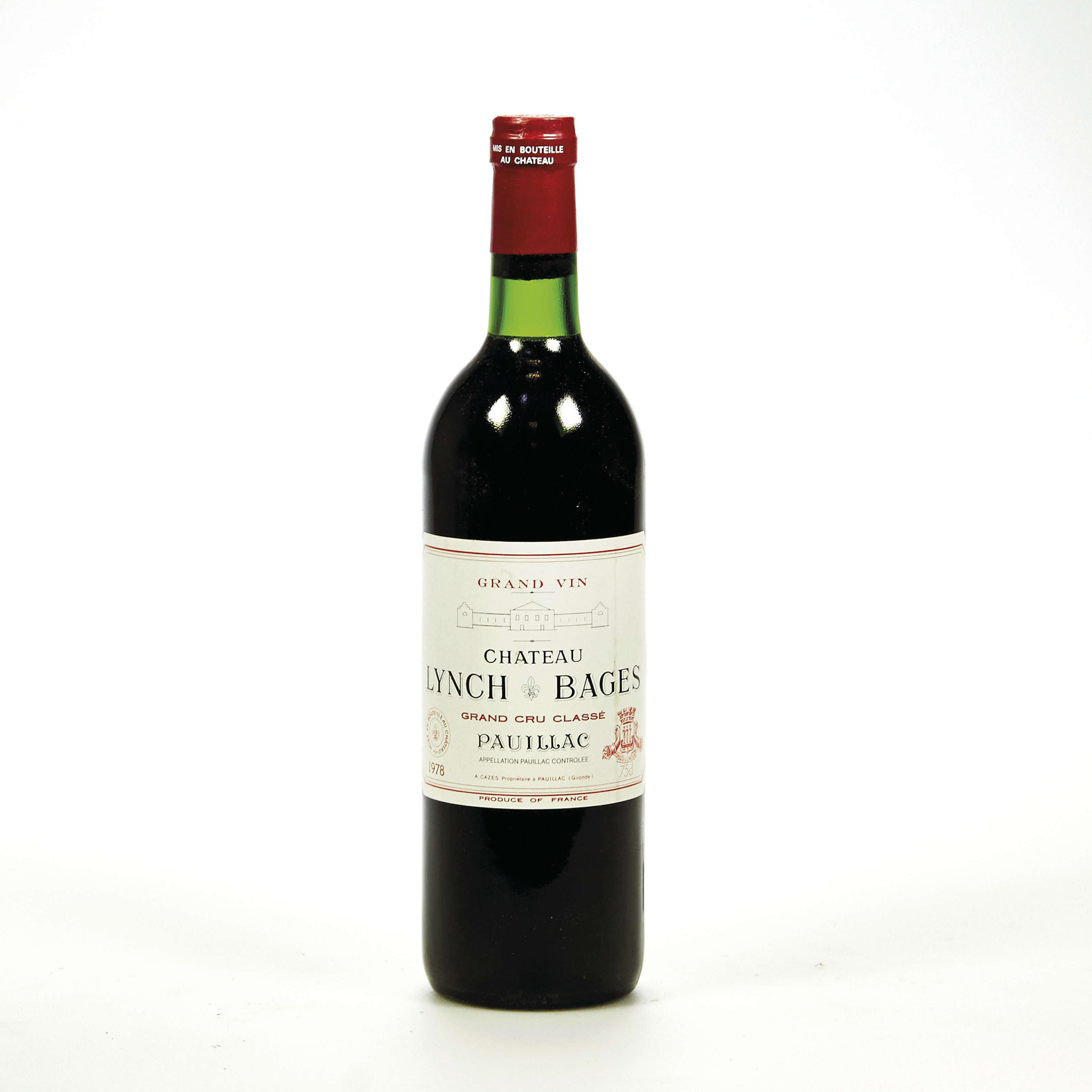 Château Lynch-Bages--Vintage 1978, Pauillac, 5ème cru classé