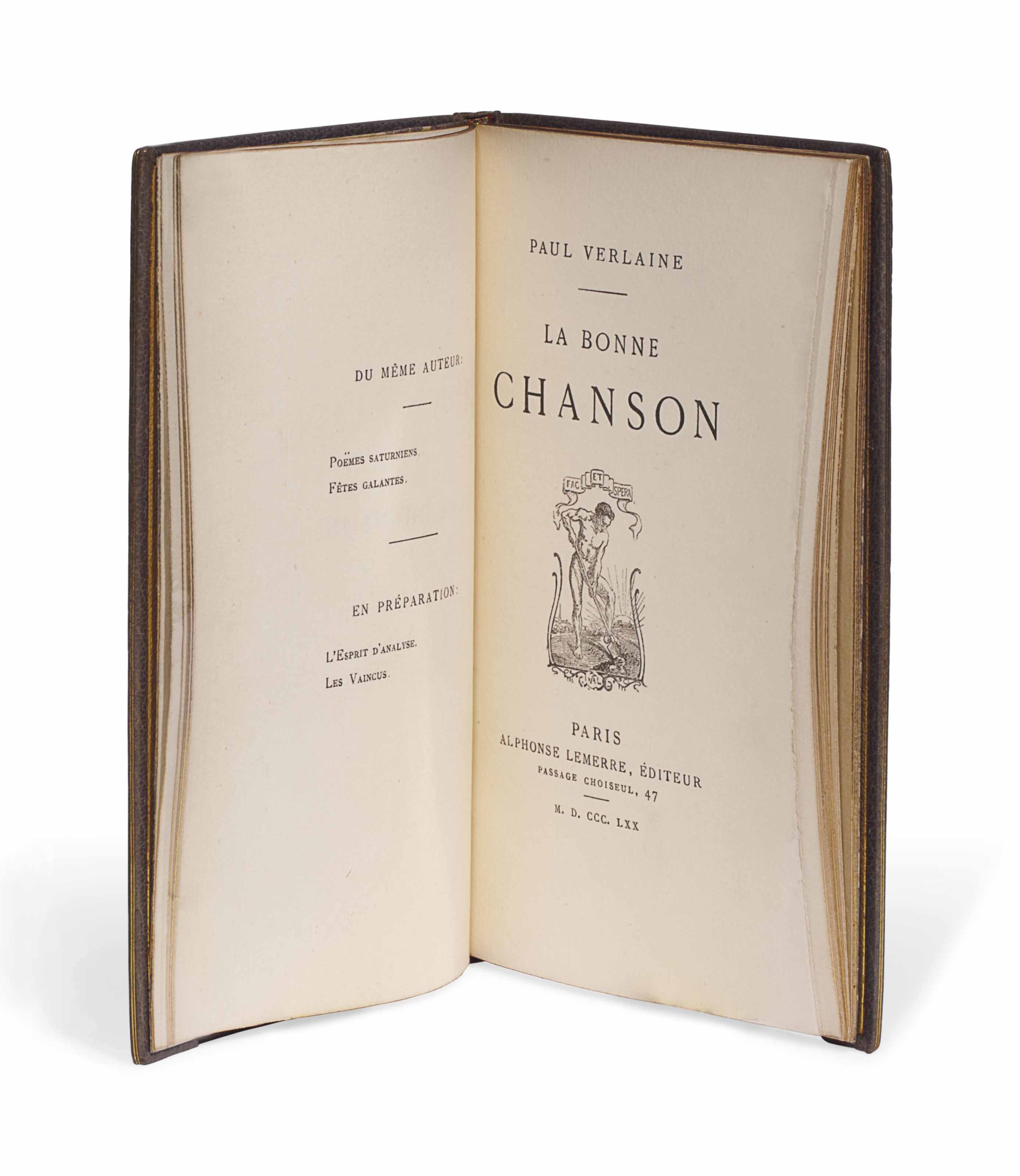 Verlaine Rimbaud Mallarme La Collection Litteraire D Edouard Henri Fischer