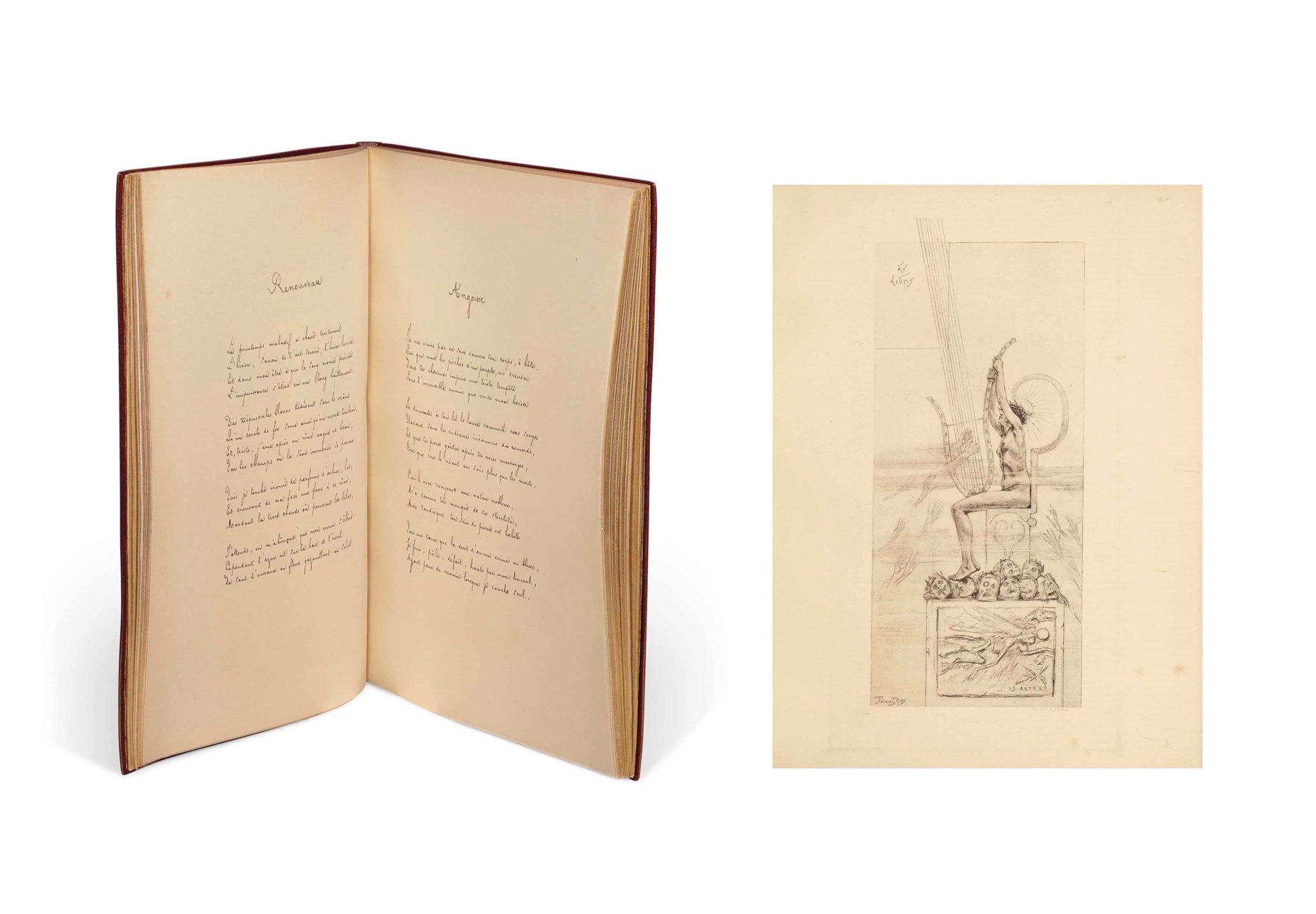 Stéphane MALLARMÉ. Les Poésies de Stéphane Mallarmé, photo ...