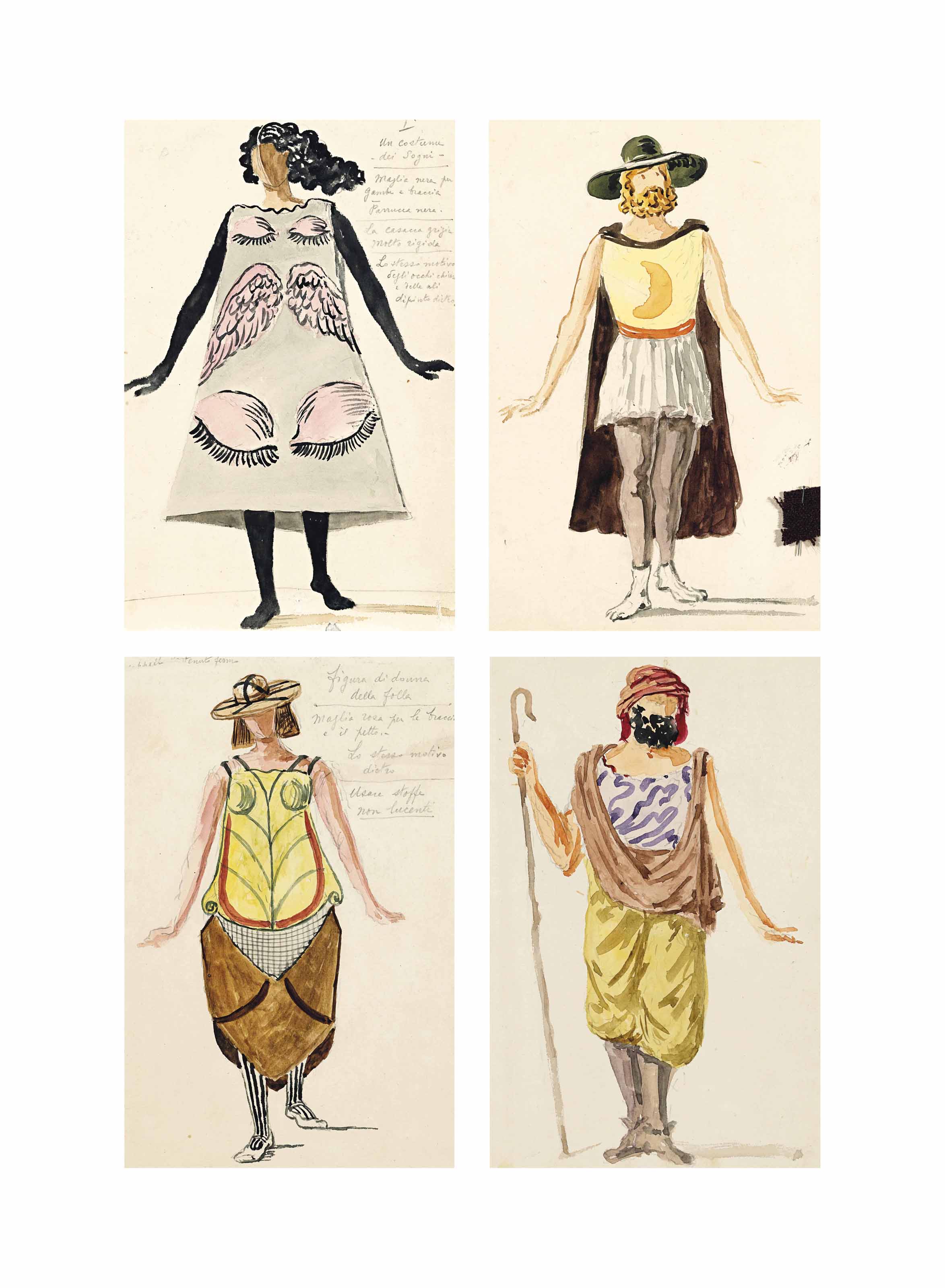 Costumi per Anfione
