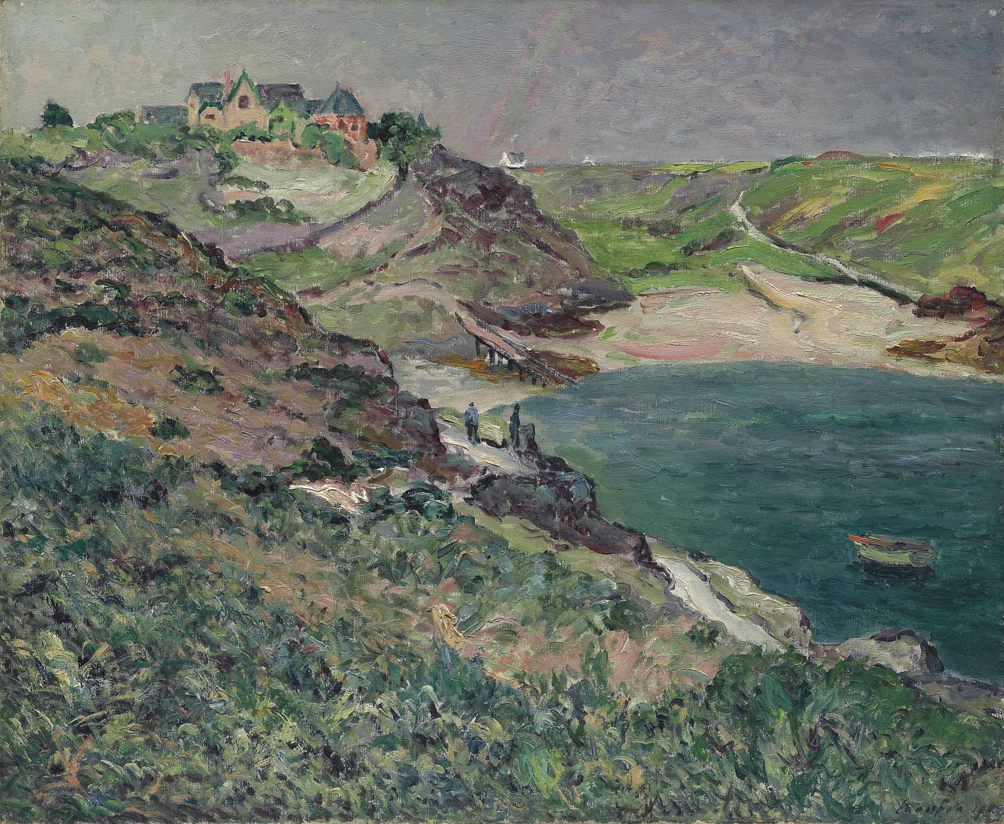 Henry Moret (1856-1913), Les falaises, Ile de Groix | Christie's