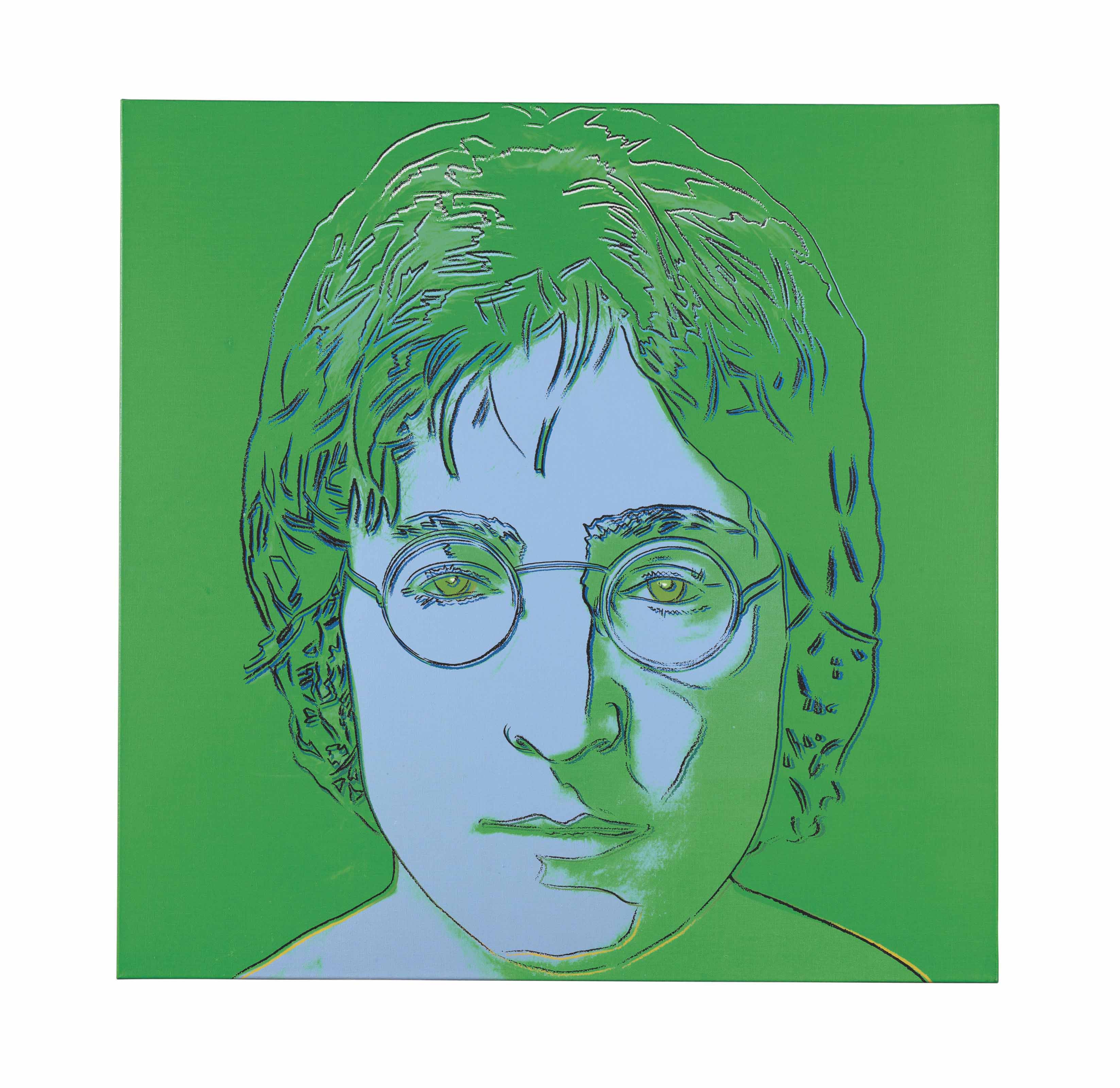 世界100部限定】アンディ ウォーホル 海外販売証明書 JOHN LENNON 世界