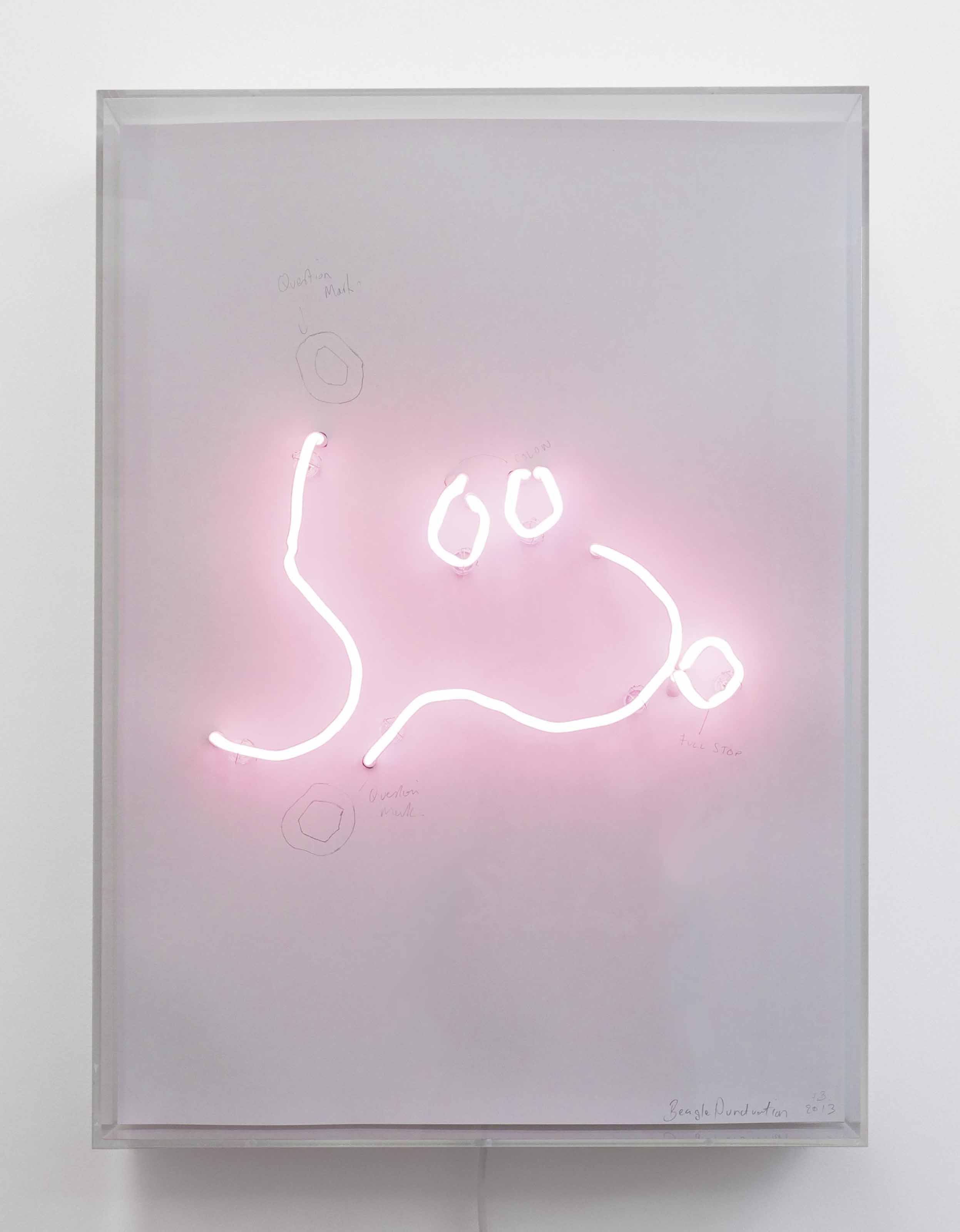 Fiona Banner B 1966 Beagle Punctuation Christie S