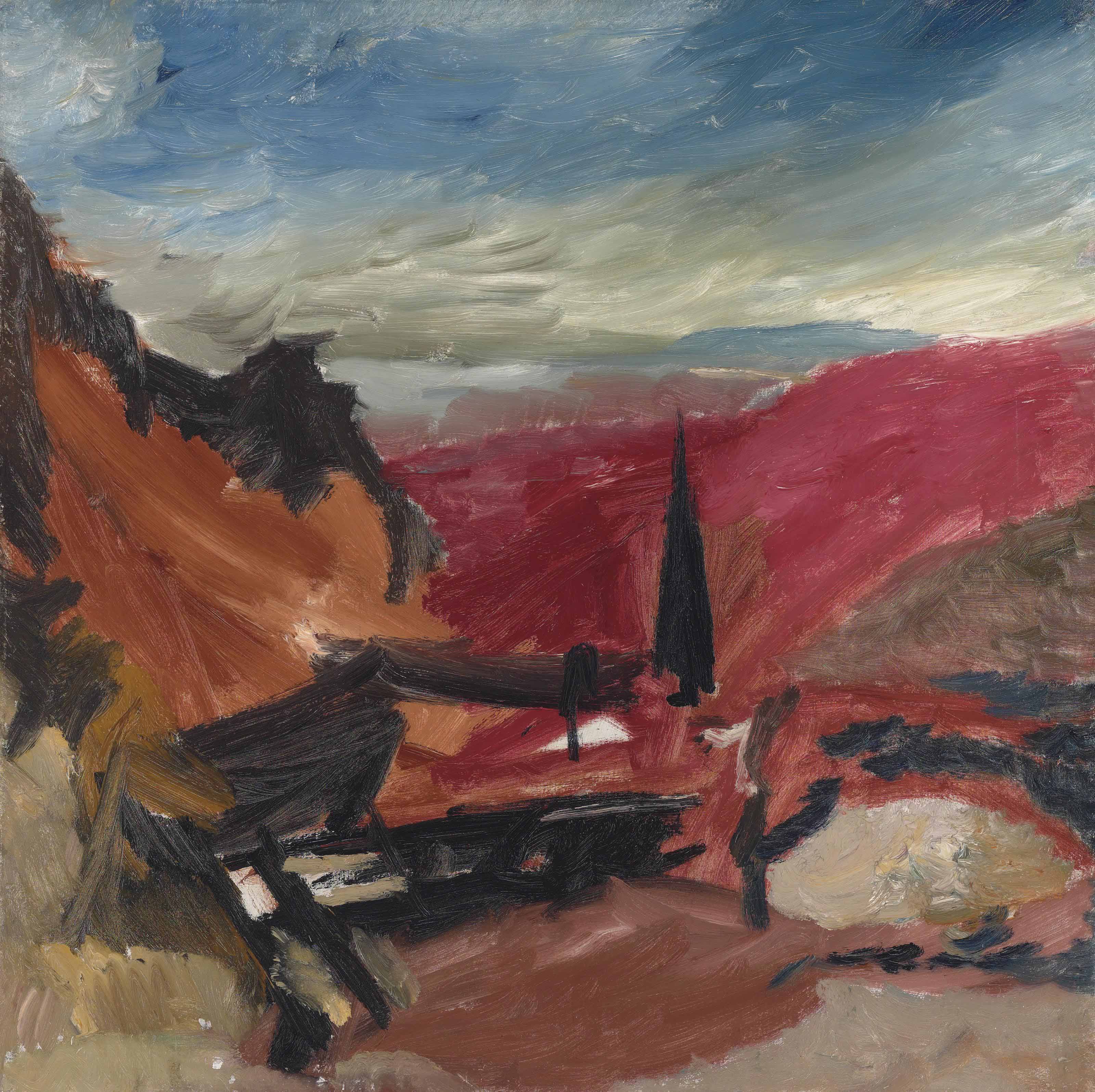David Bomberg 1890 1957 Monastery of Ay Chrisostomos 