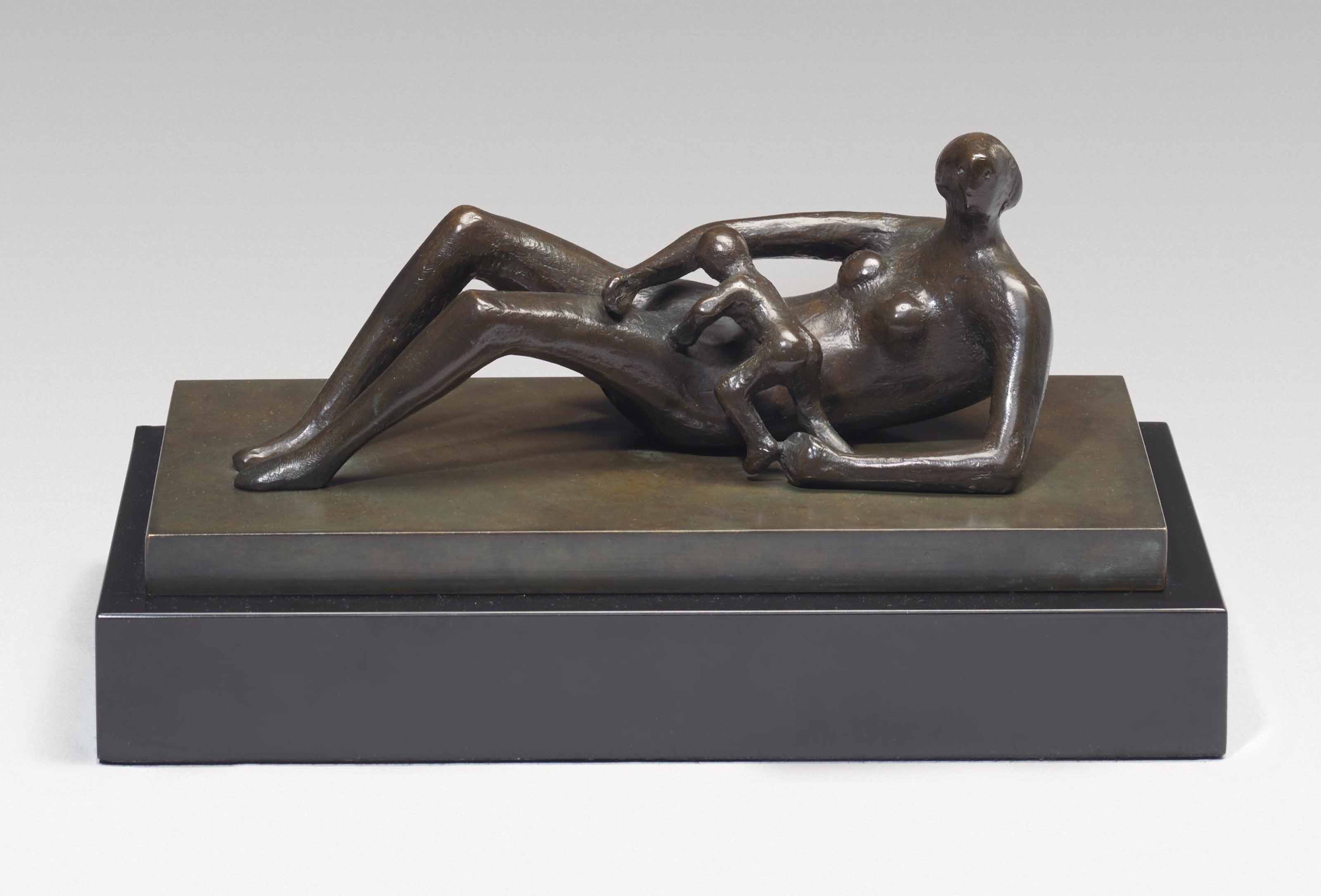 Reclining Mother and Child I