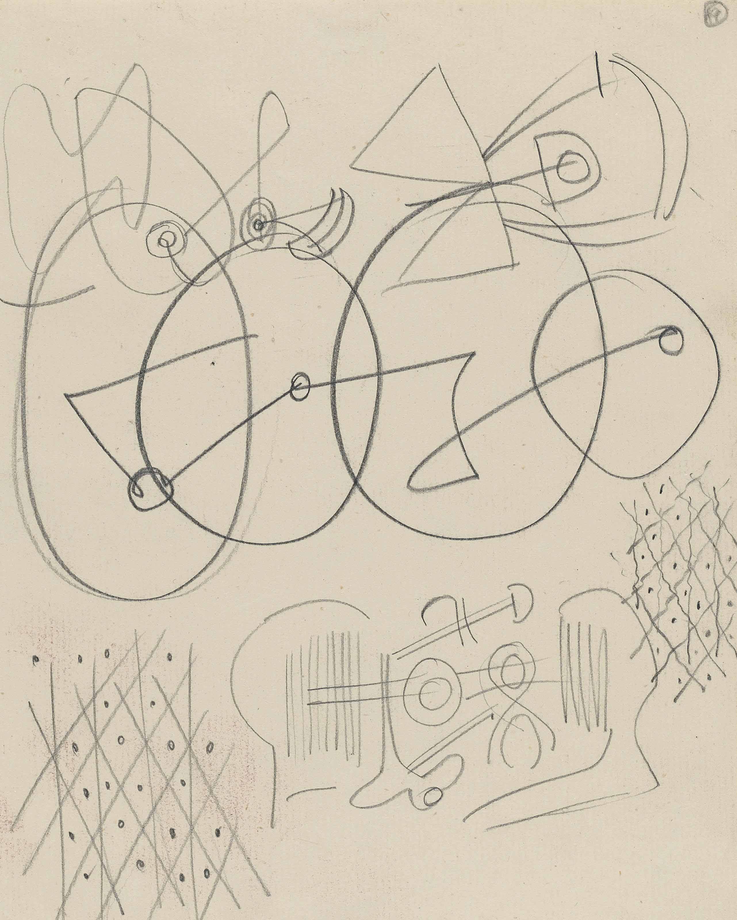 Textile Design (Sketchbook 1, p. 19)

