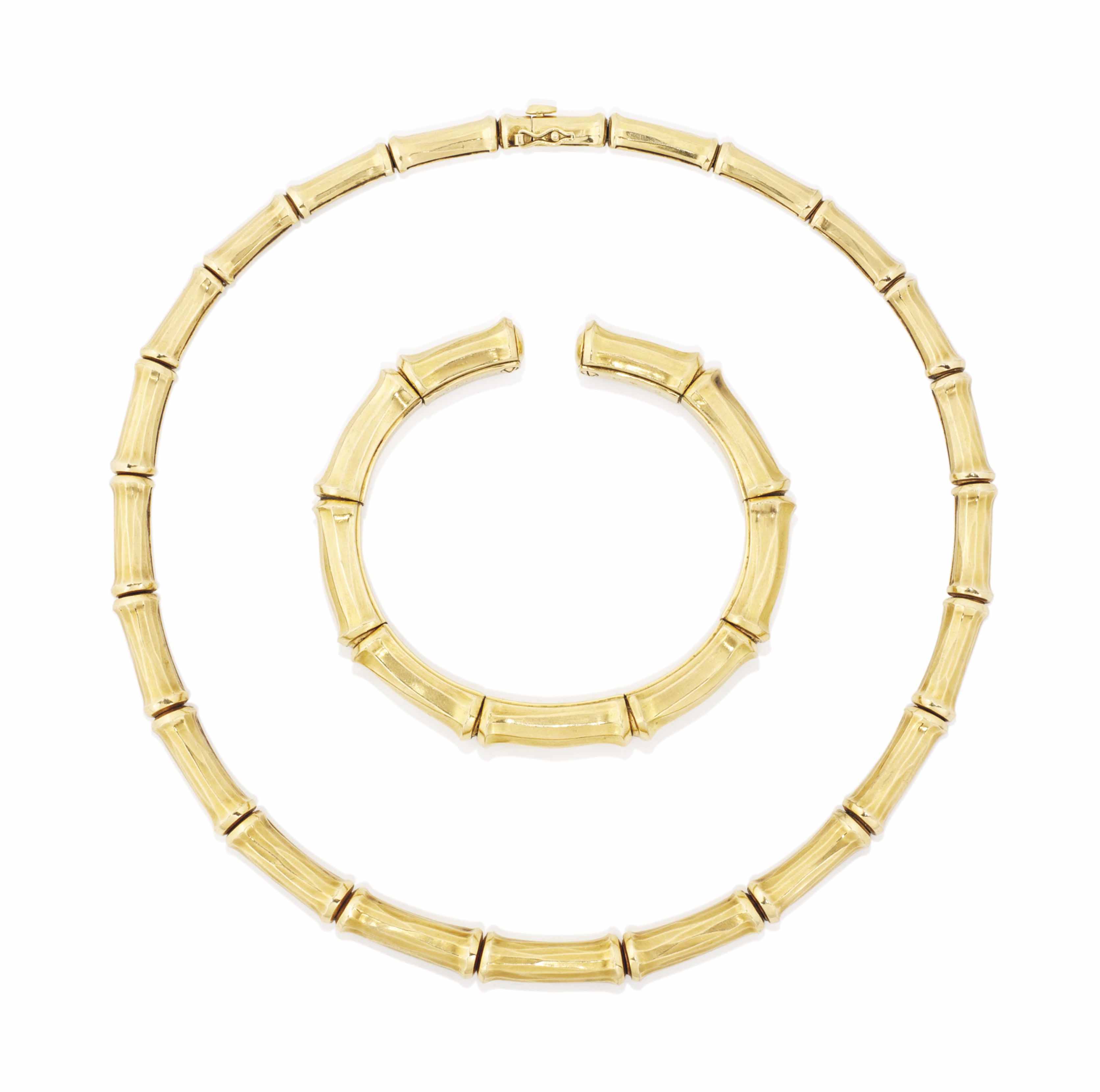 Cartier bamboo necklace sale
