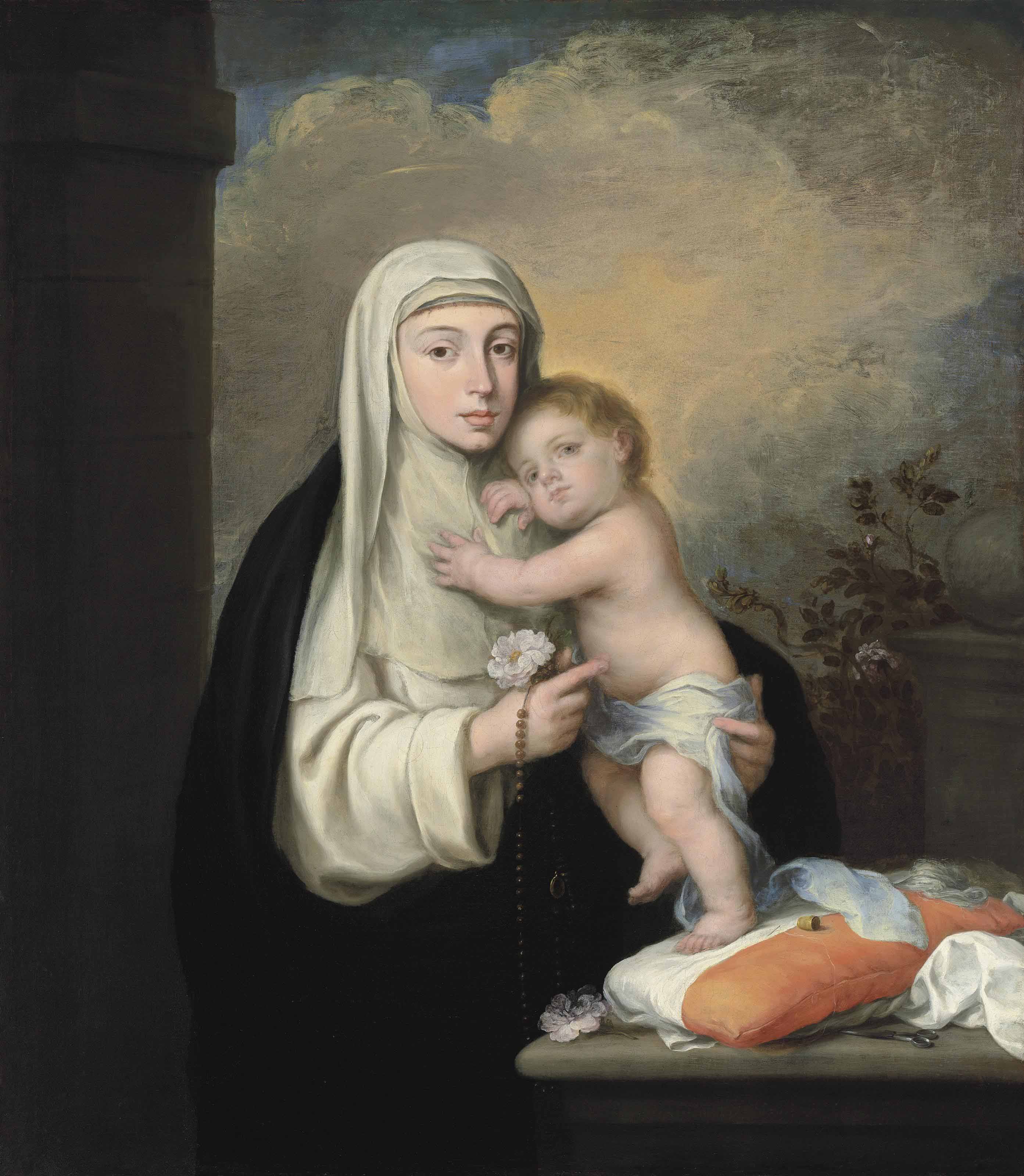 Bartolome Esteban Murillo Seville 1618 1682 Saint Rose Of Lima