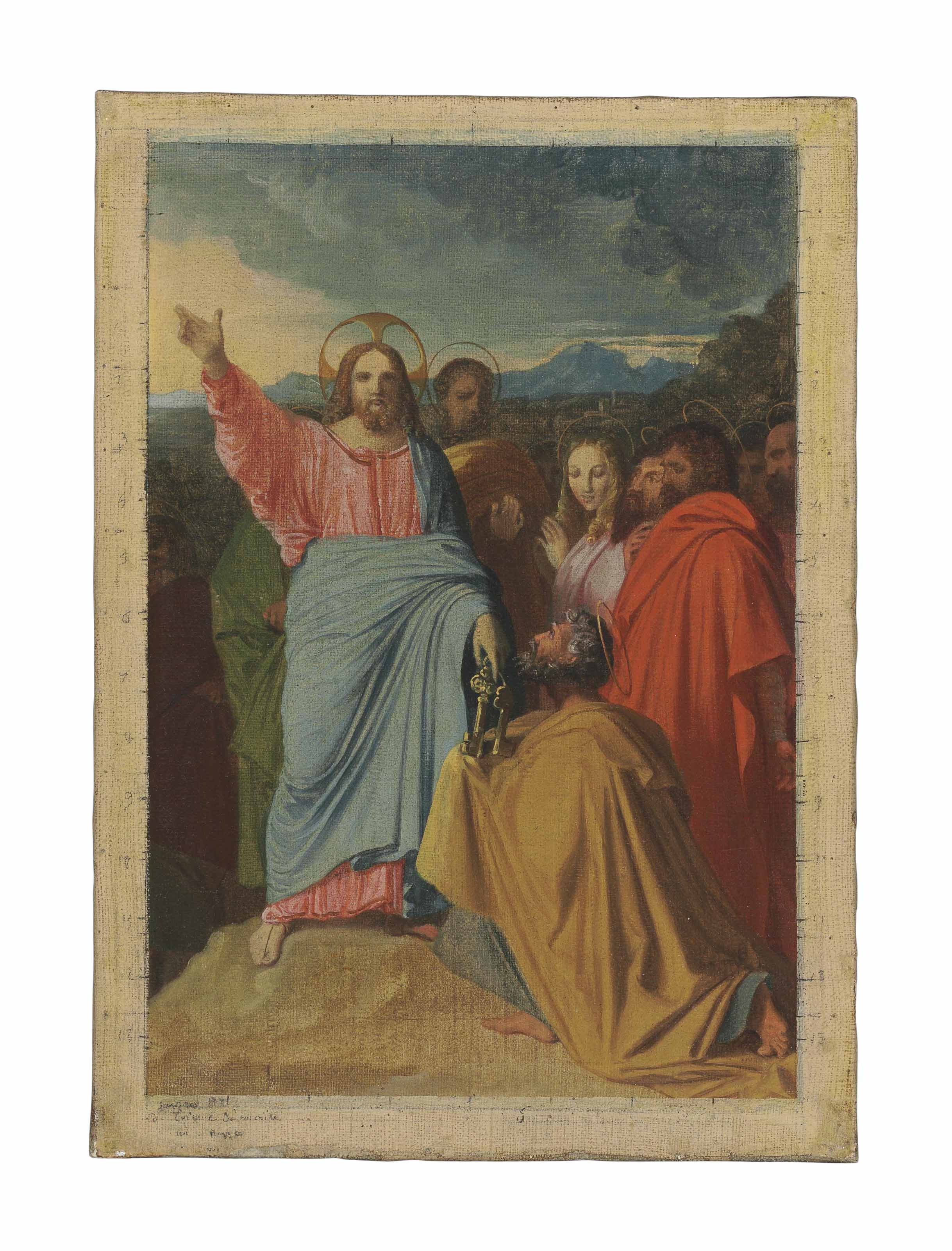 Jean Auguste Dominique Ingres French 1780 1867 Christ