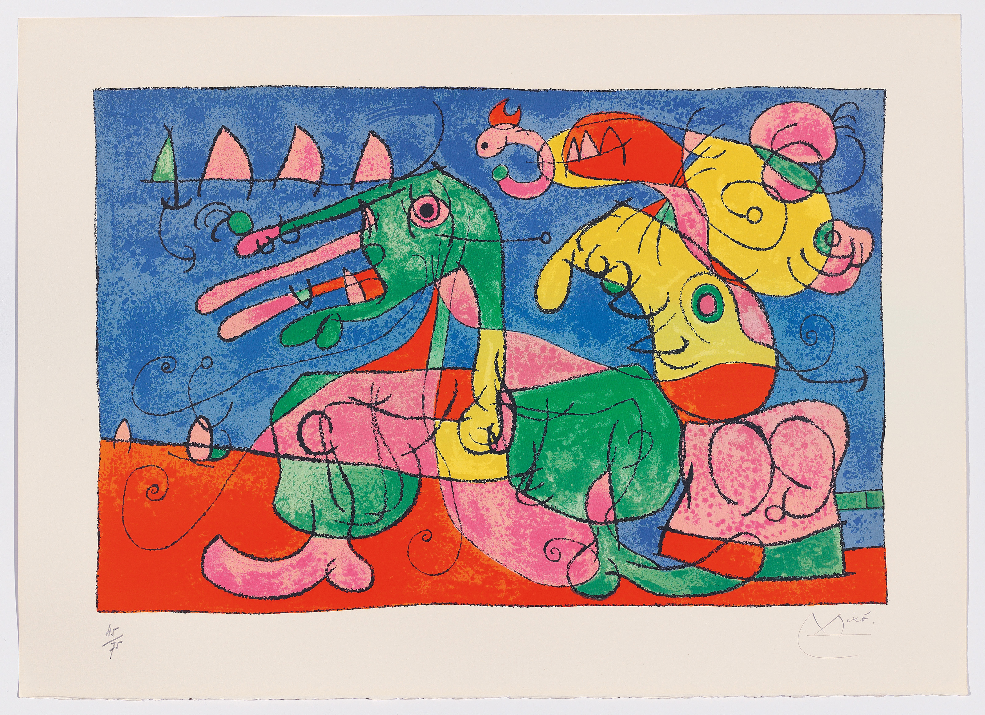 Joan Miró , Suites pour Ubu Roi Christie's