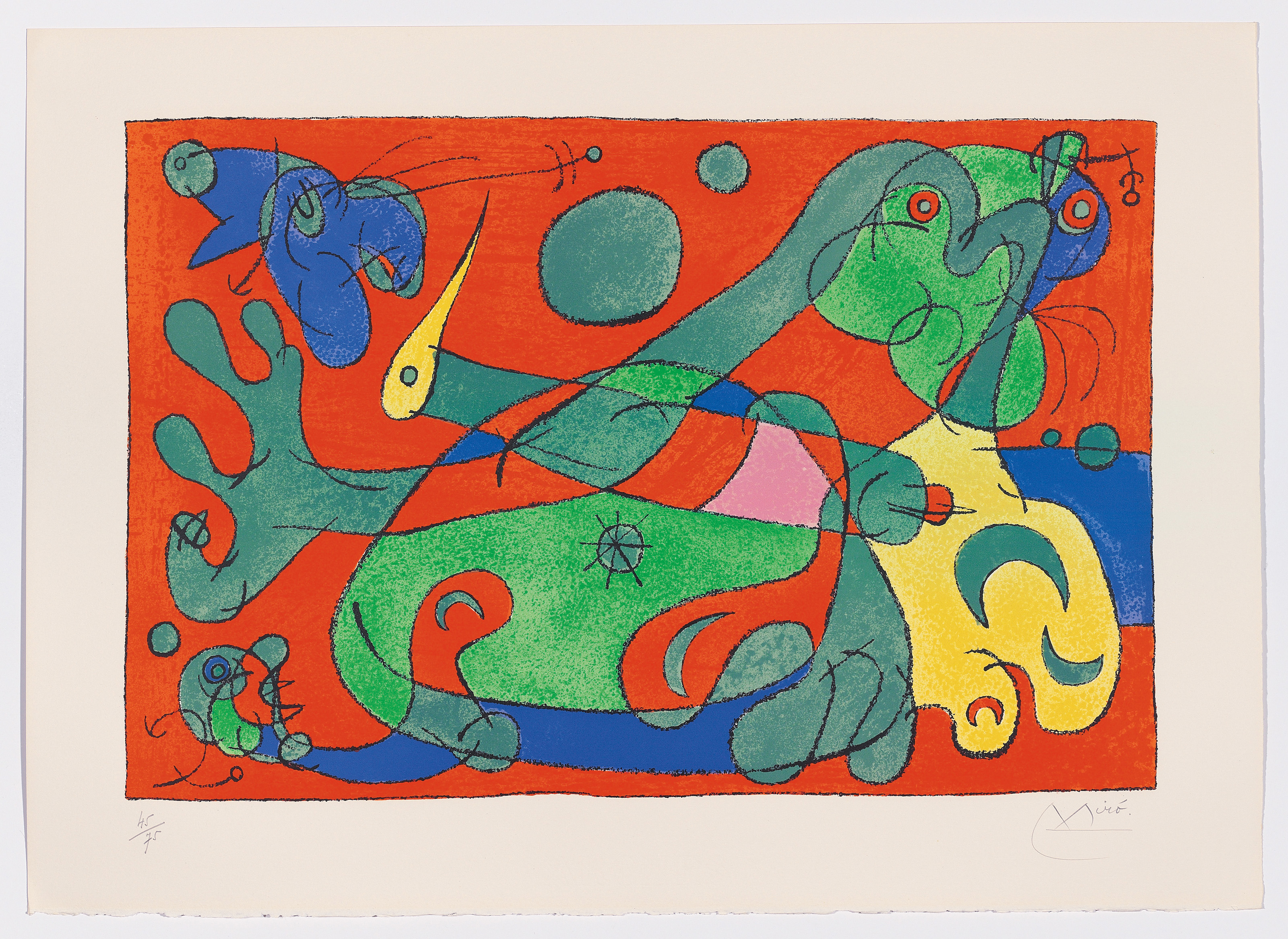Joan Miró , Suites pour Ubu Roi Christie's