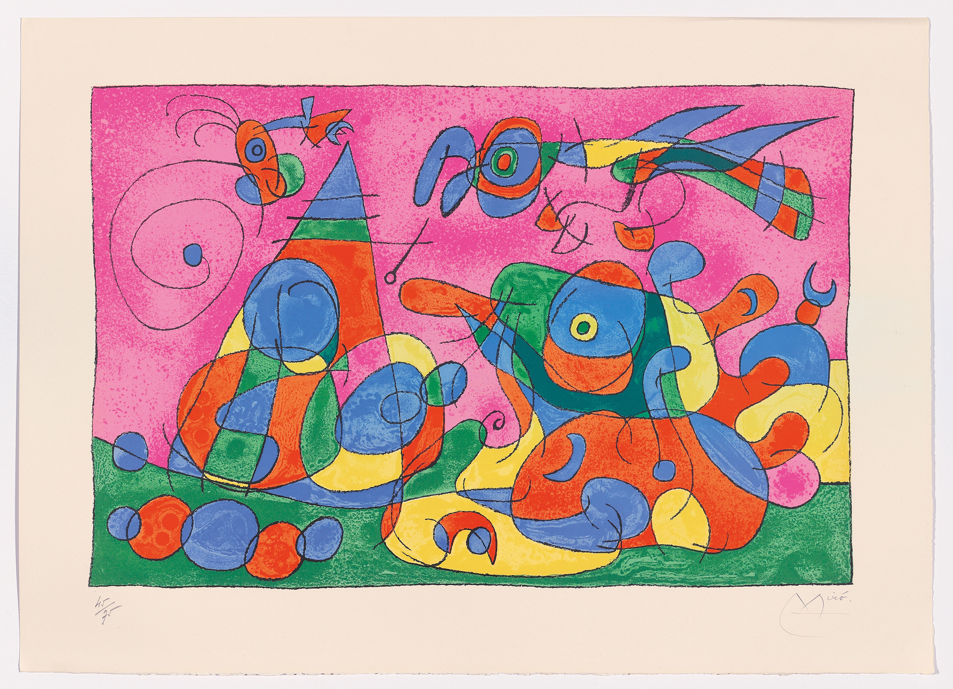Joan Miró , Suites pour Ubu Roi Christie's