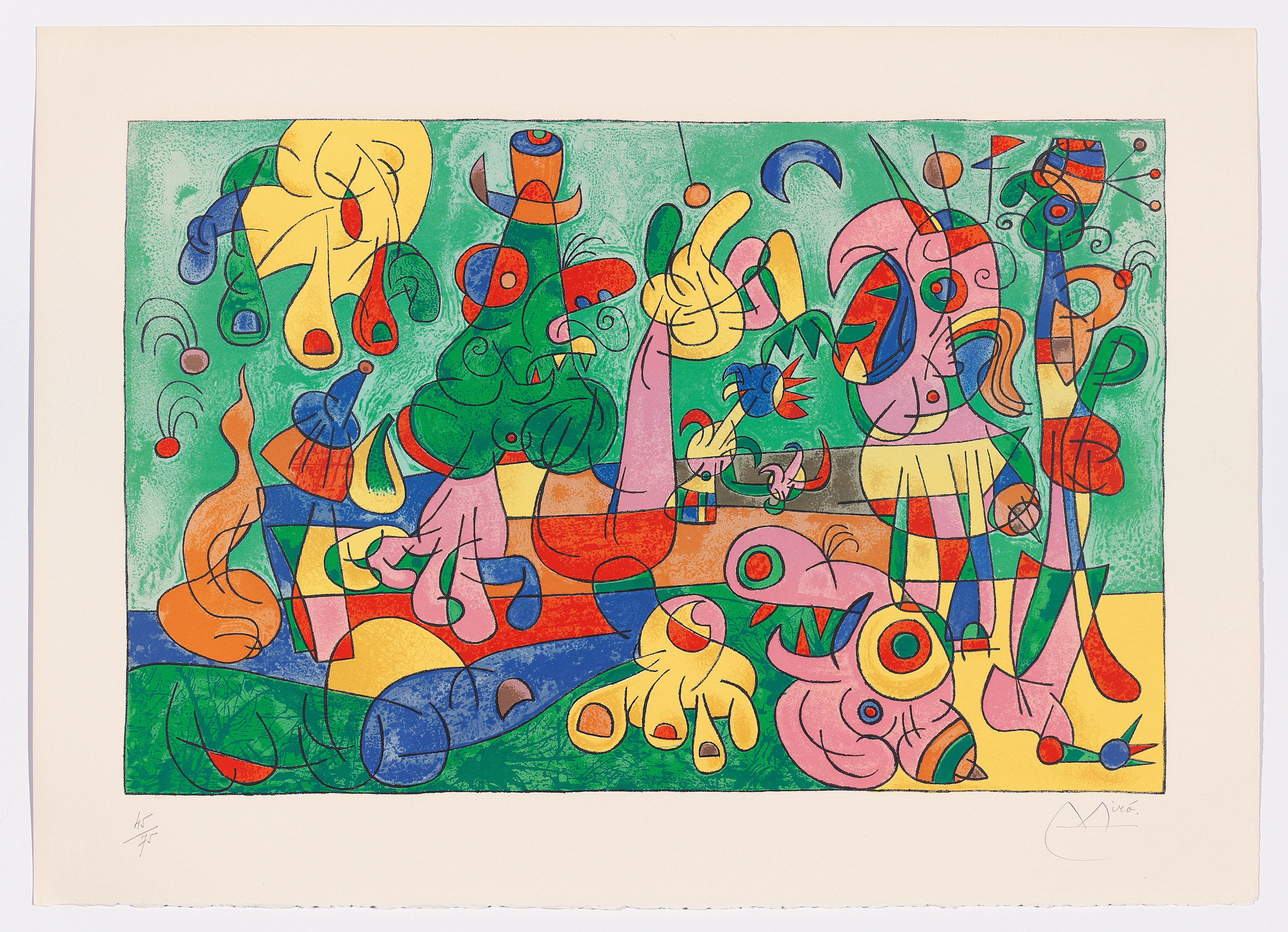 Joan Miró , Suites pour Ubu Roi Christie's