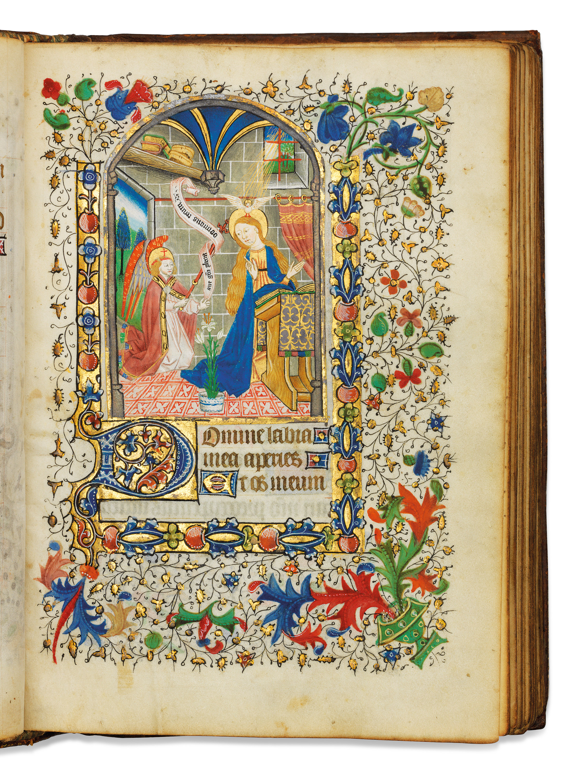 BOOK OF HOURS, use of Metz, in Latin and French, ILLUMINATED