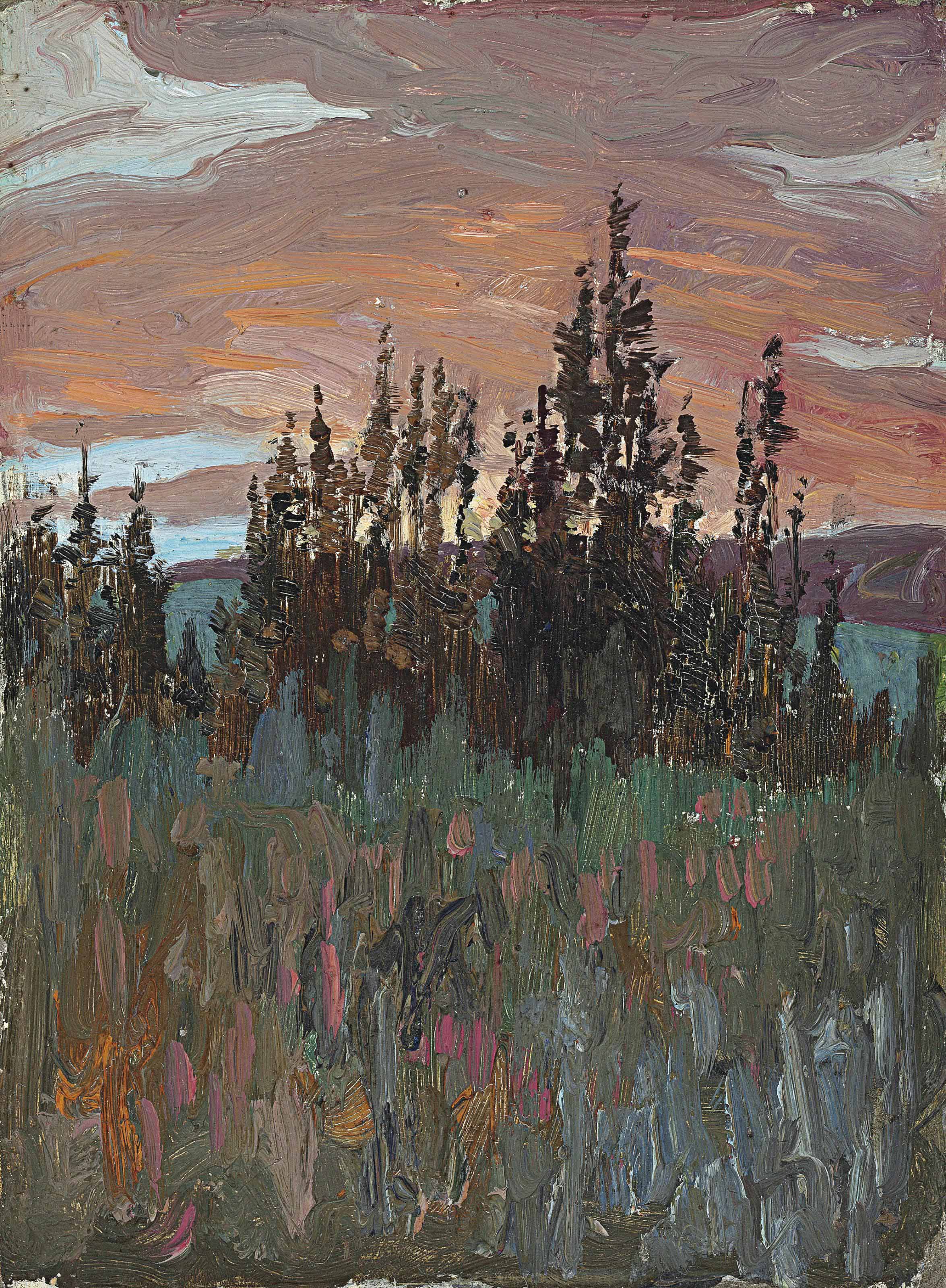 James Edward Hervey Macdonald 1873 1932 North Country Near
