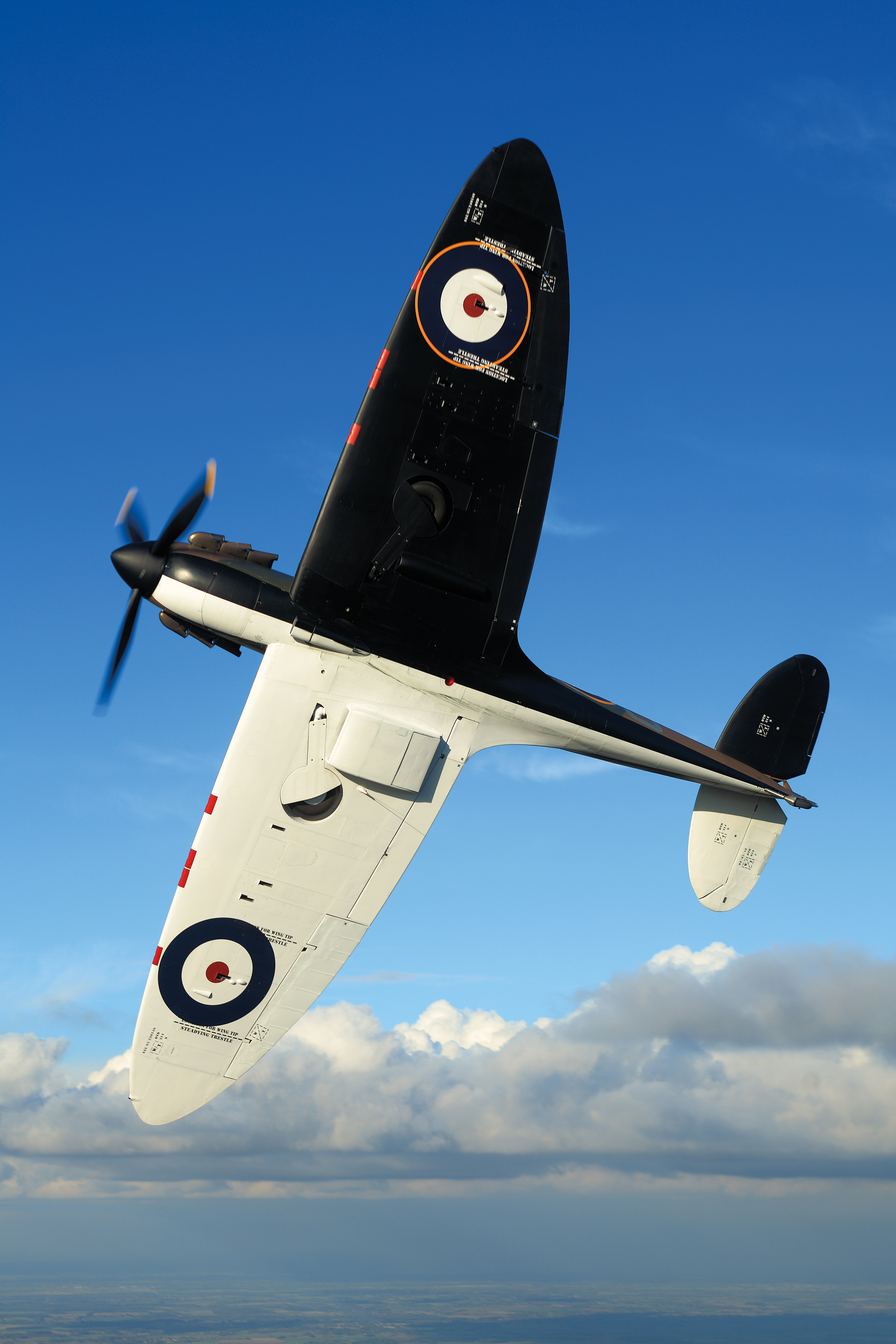 A Vickers Supermarine Spitfire Mk 1a P9374 Originally