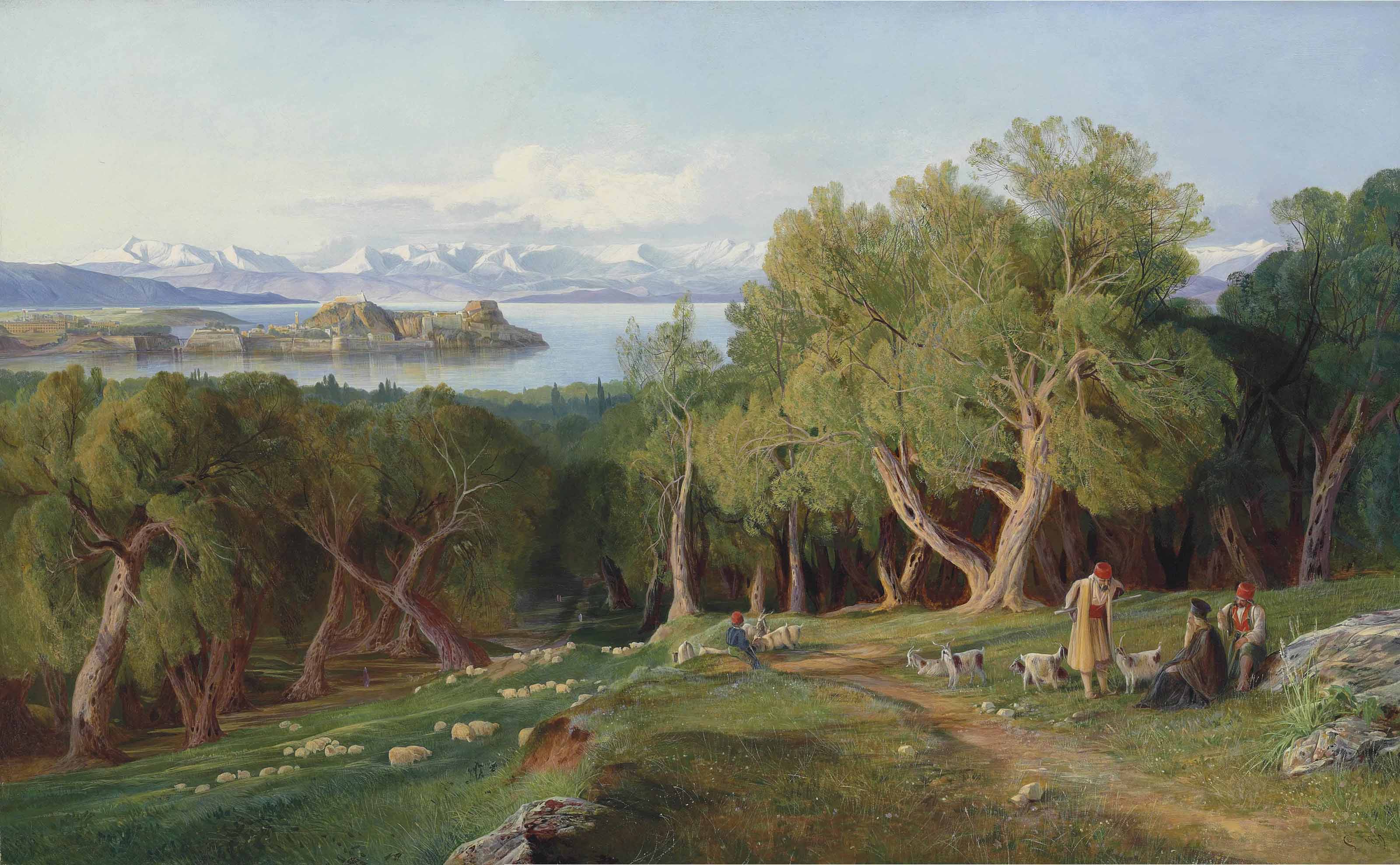 Edward Lear (18121888) , Corfu Christie's