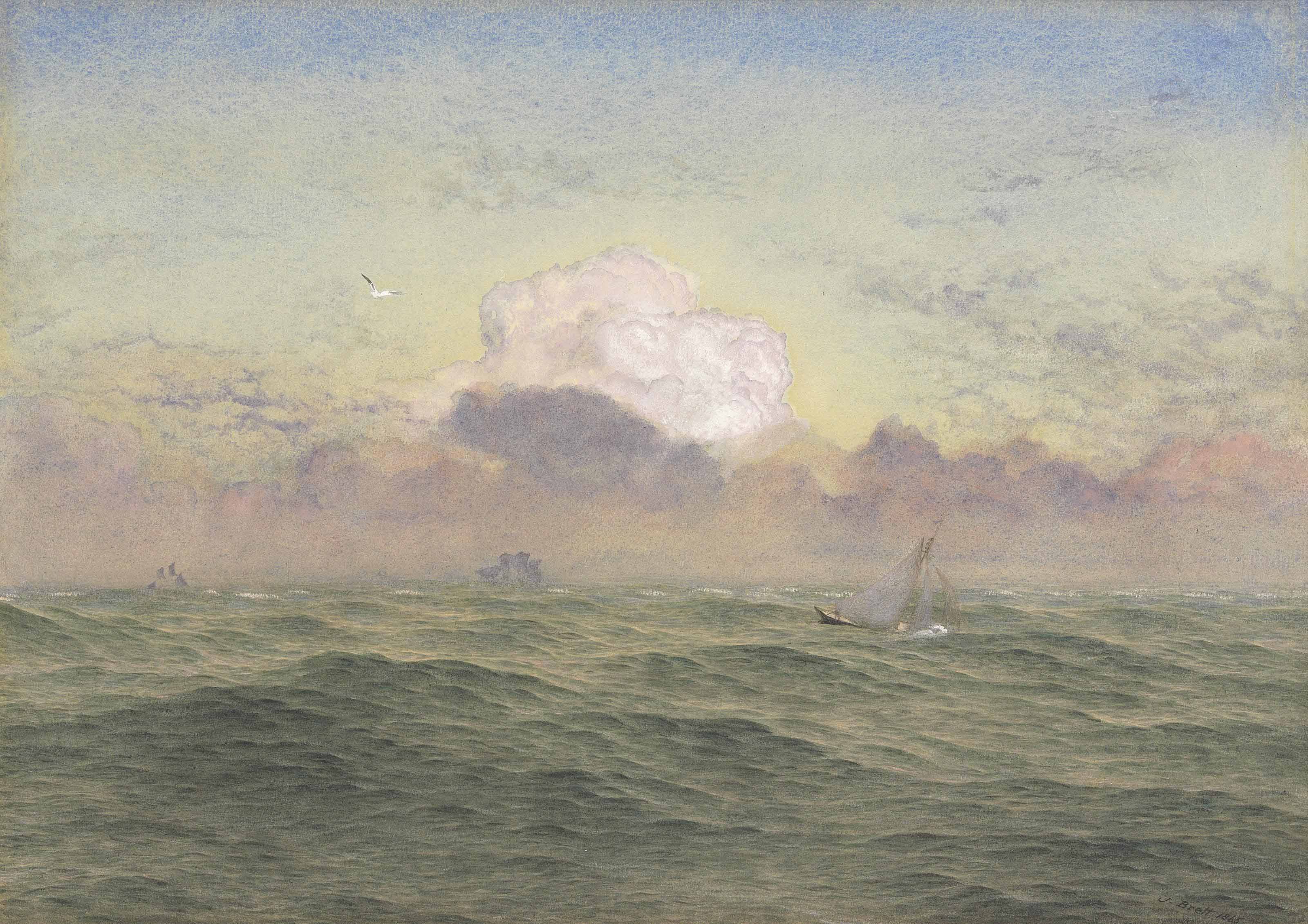 John Brett, A.R.A. (1831-1902), Kennack | Christie's