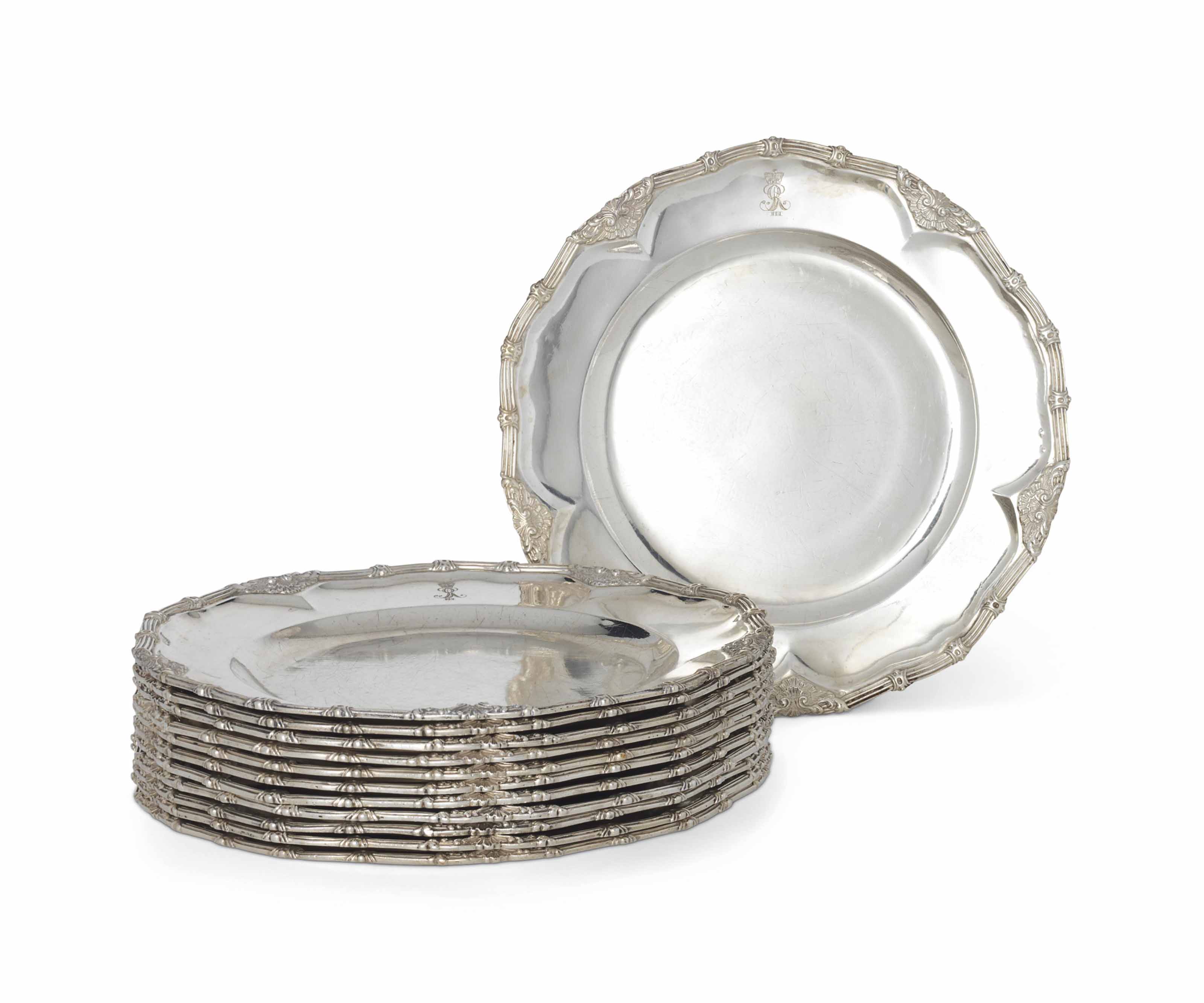 a-set-of-twelve-german-silver-dinner-plates-from-the-hardenberg-service