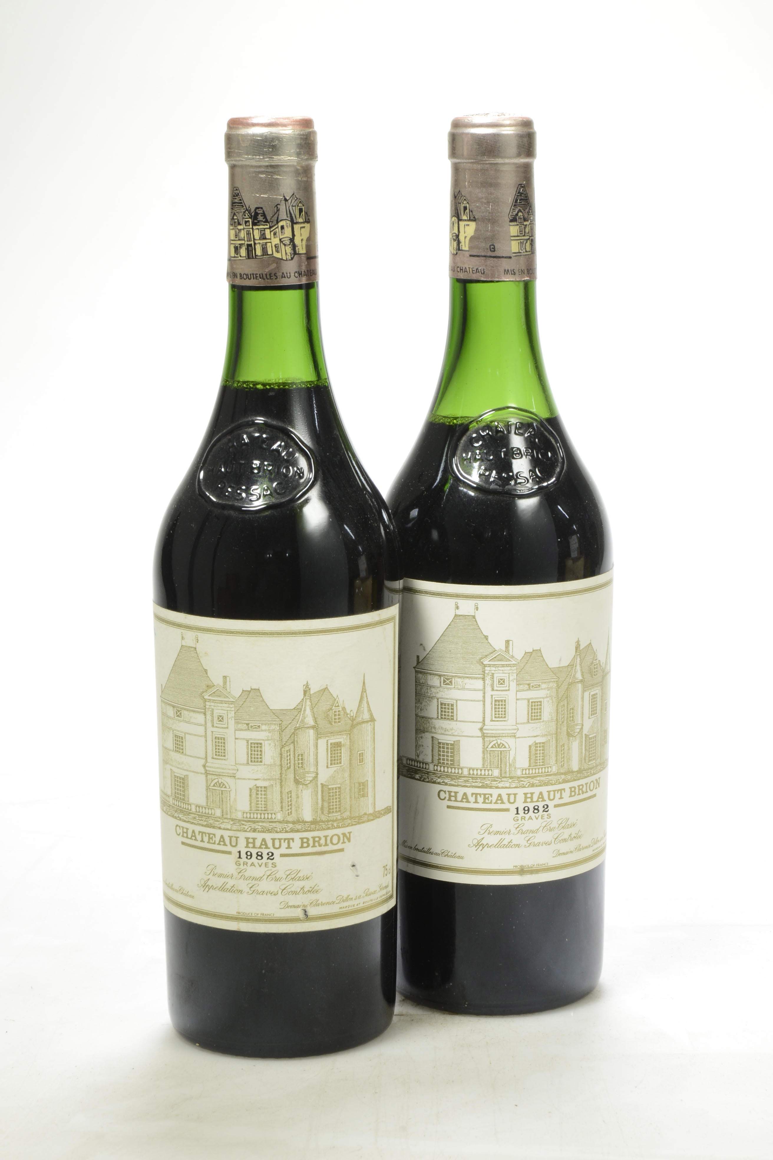 Estampe En Bois D'origine – Caisse De Vin Château Haut-Brion 1982, Déco Vintage