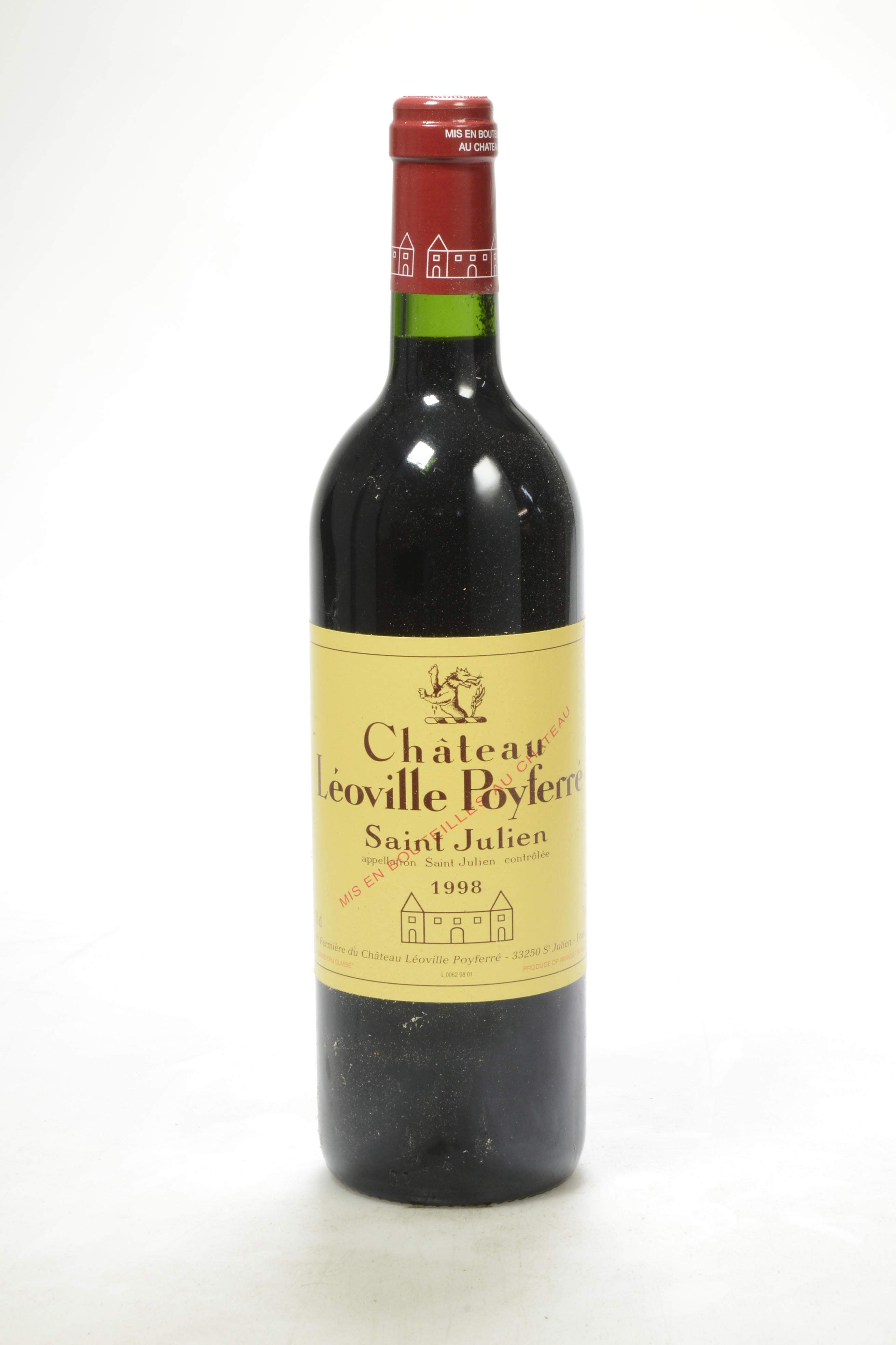 Château Léoville-Poyferré 1998, Saint-Julien, 2ème cru classé 