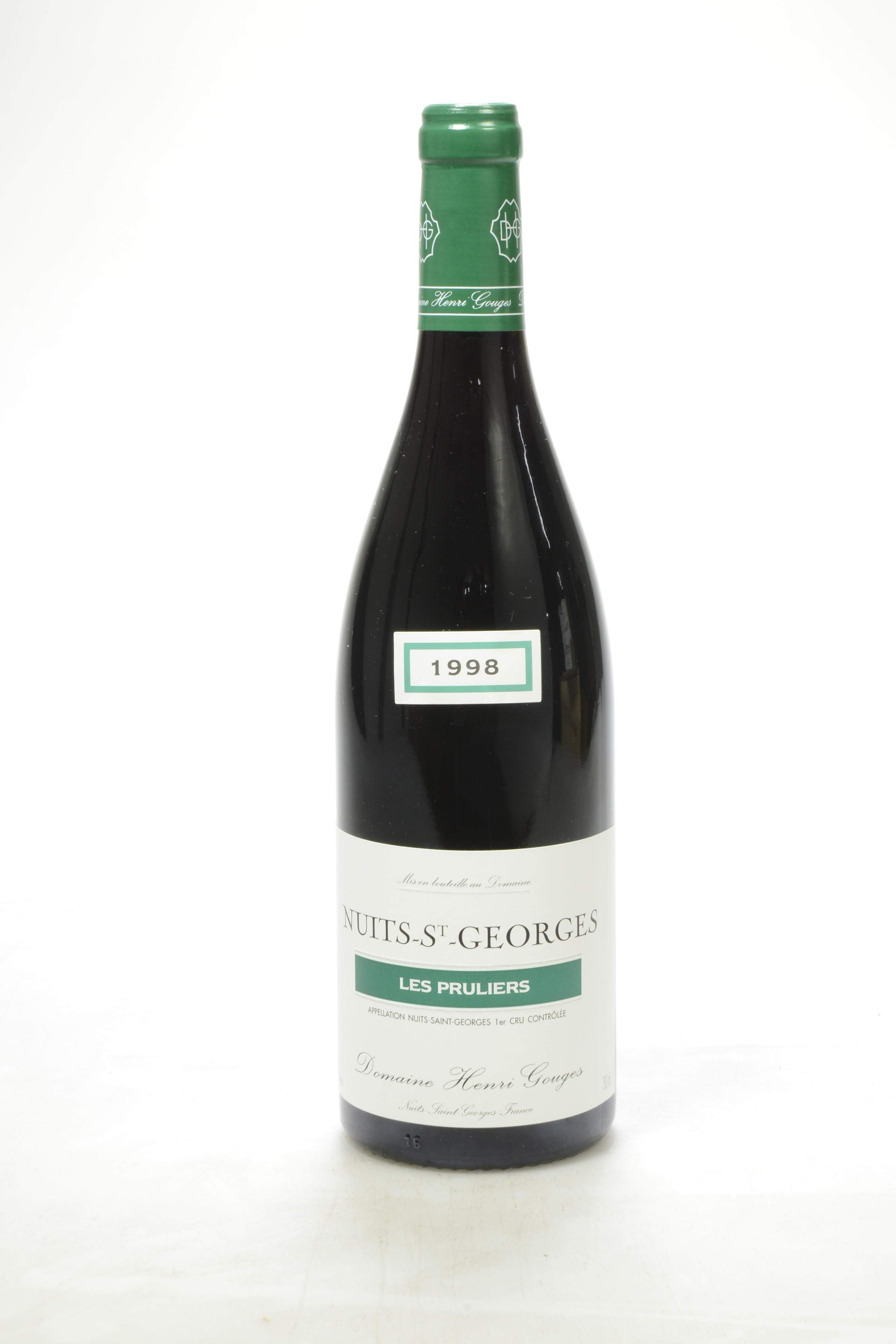 H Gouges, Nuits-Saint-Georges, Les Pruliers 1998, 1er Cru, Côte de ...