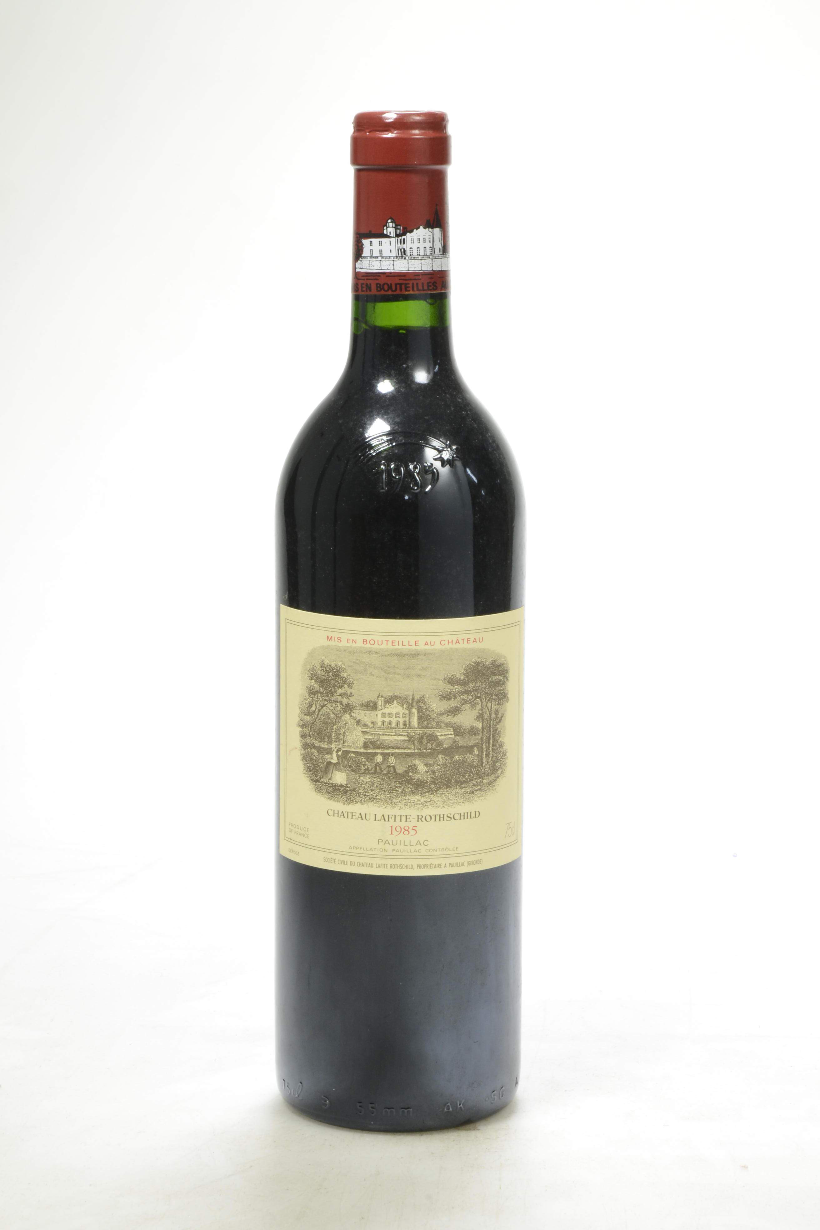 Château LafiteRothschild 1985, Pauillac, 1er cru classé Christie’s