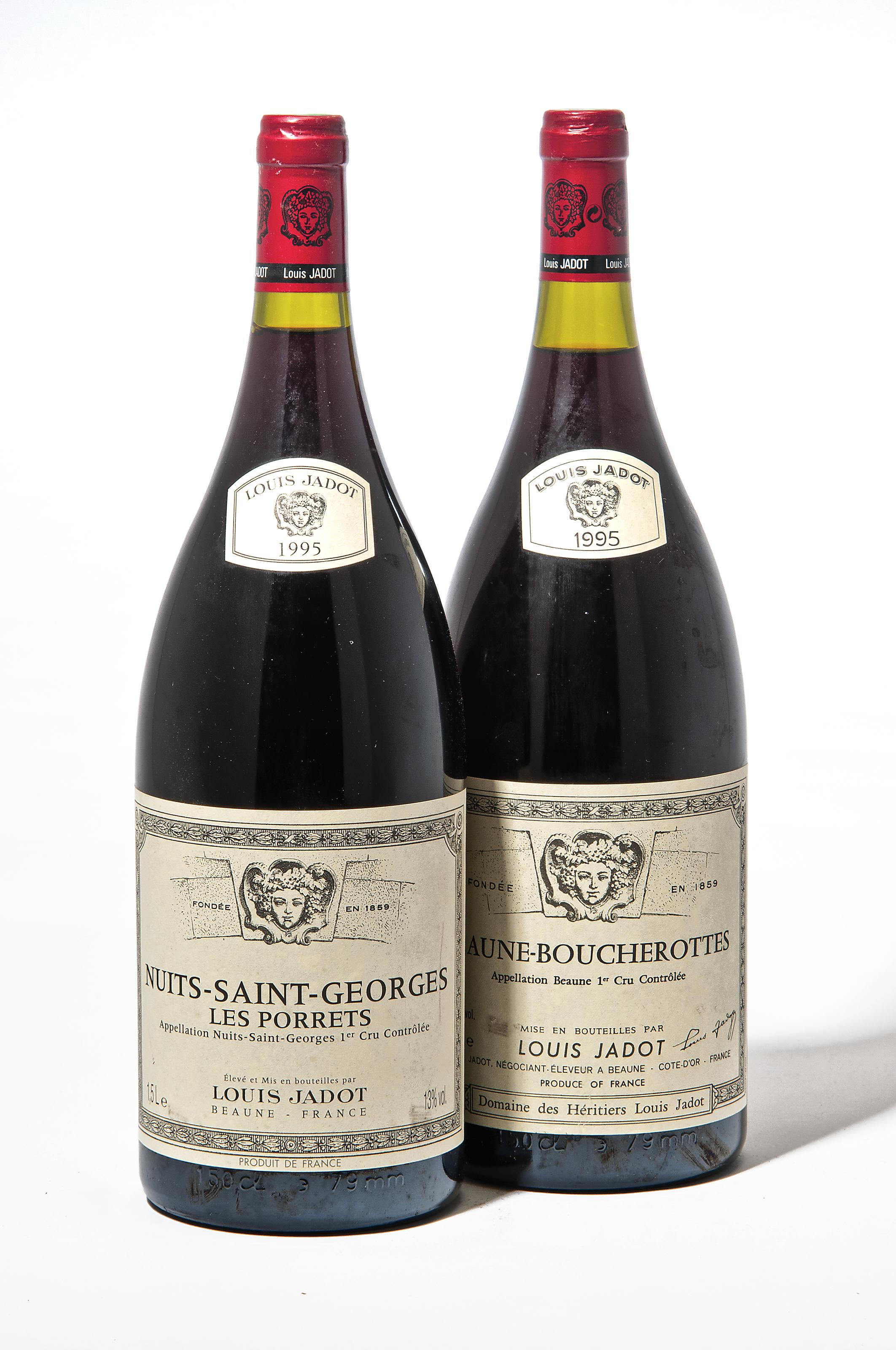 豊富な商品から LOUIS JADOT ワイン2本セット 1995 ワイン