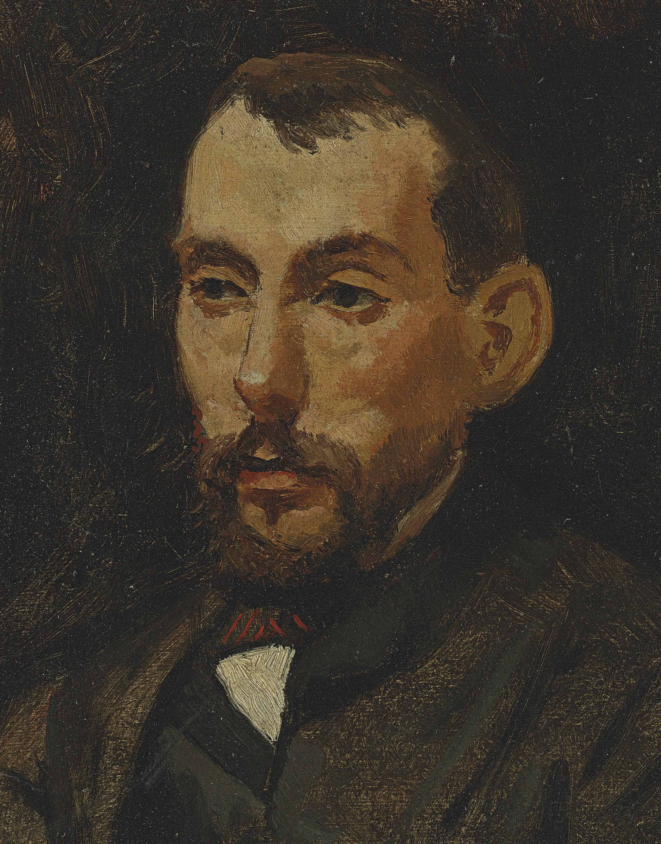 Julian Rossi Ashton (1851-1942), Louis Abrahams. 8⅝ x 7 in (21.8 x 17.8 cm). Sold for &pound;4,750 on 24 September 2015  at Christie&rsquo;s in London