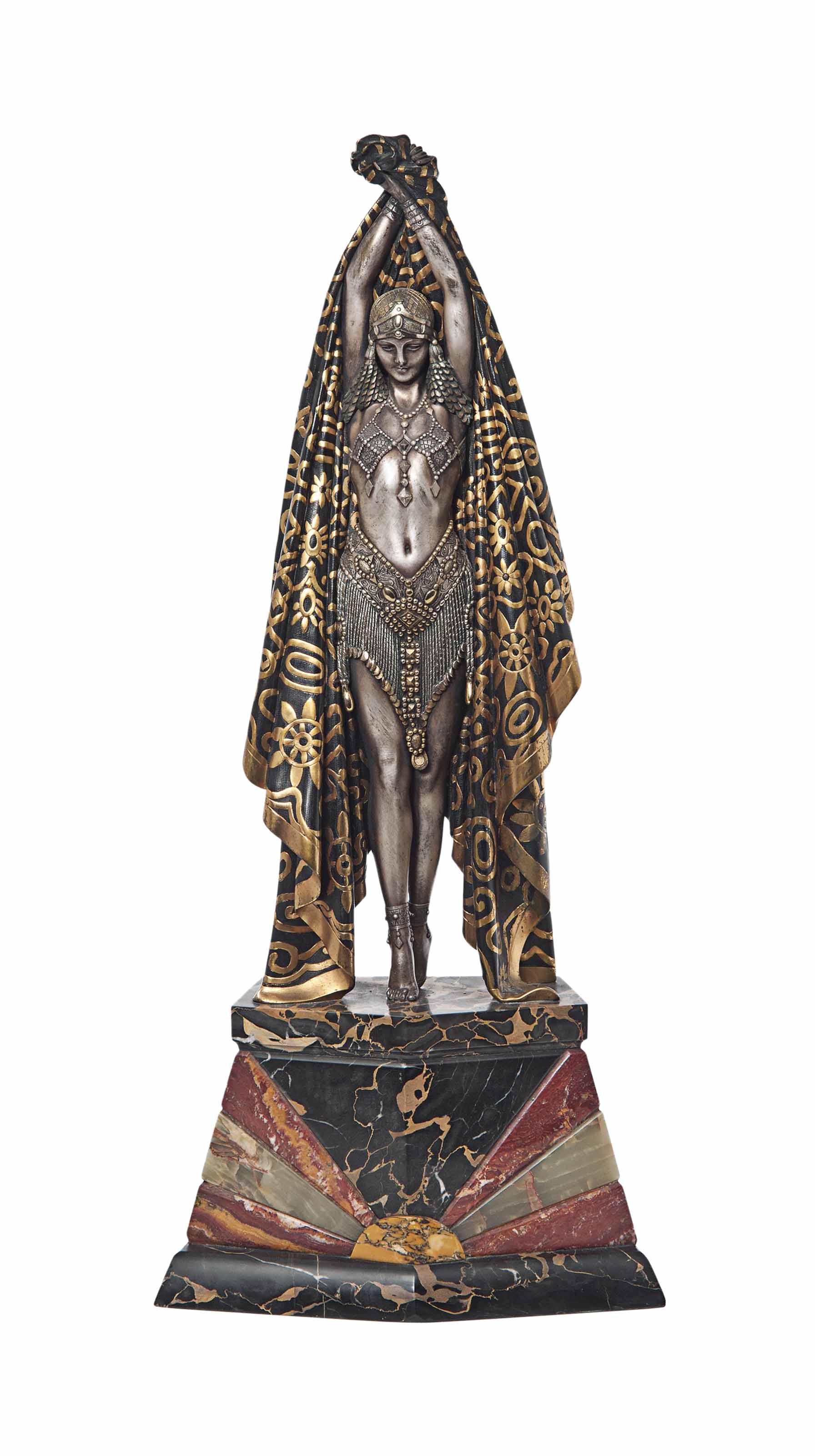 DEMETRE CHIPARUS (1886-1947), 'CIVA', AN IMPORTANT ART DECO