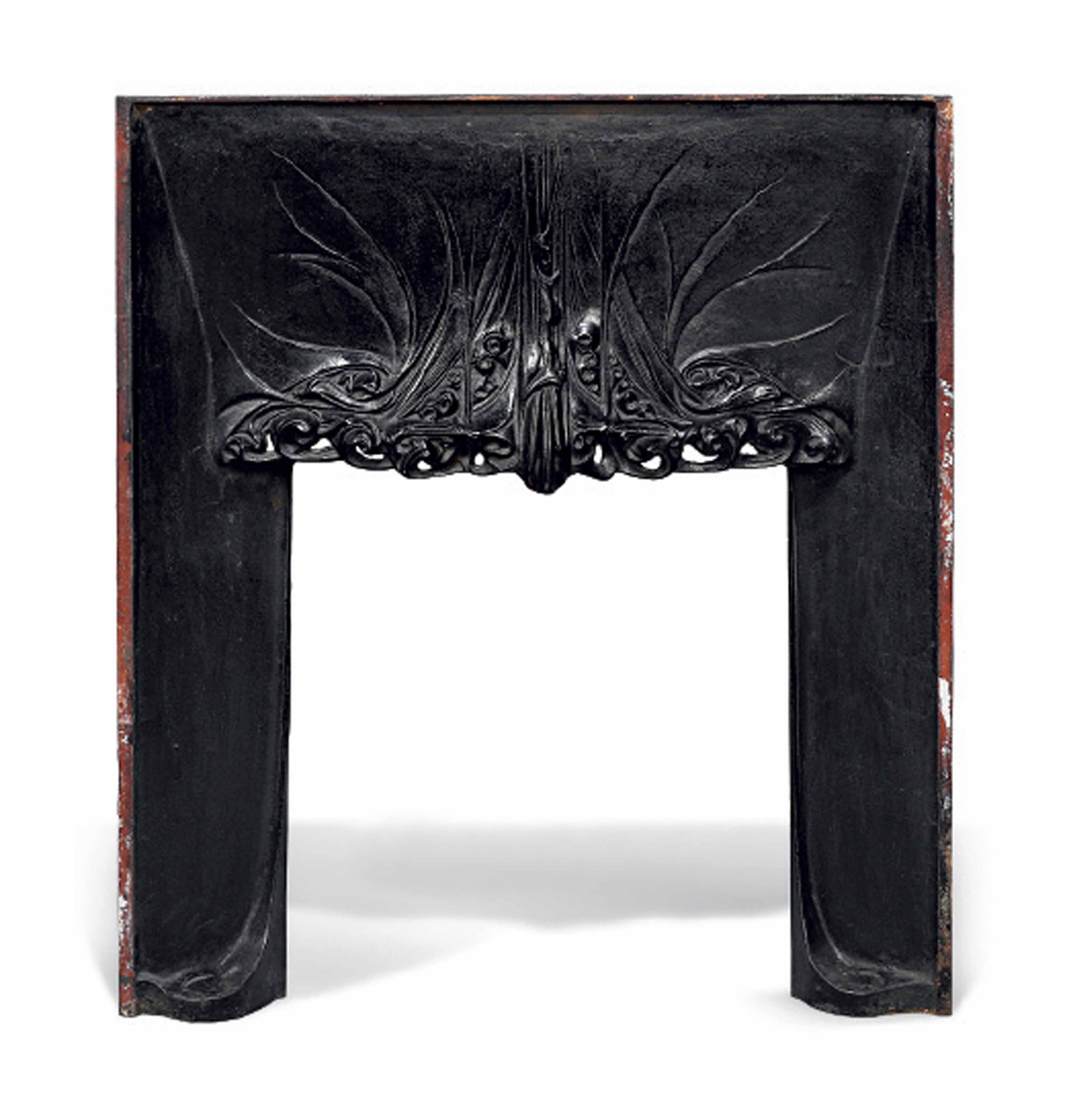 Hector Guimard 1867 1942 A Fireplace Insert Early 20th