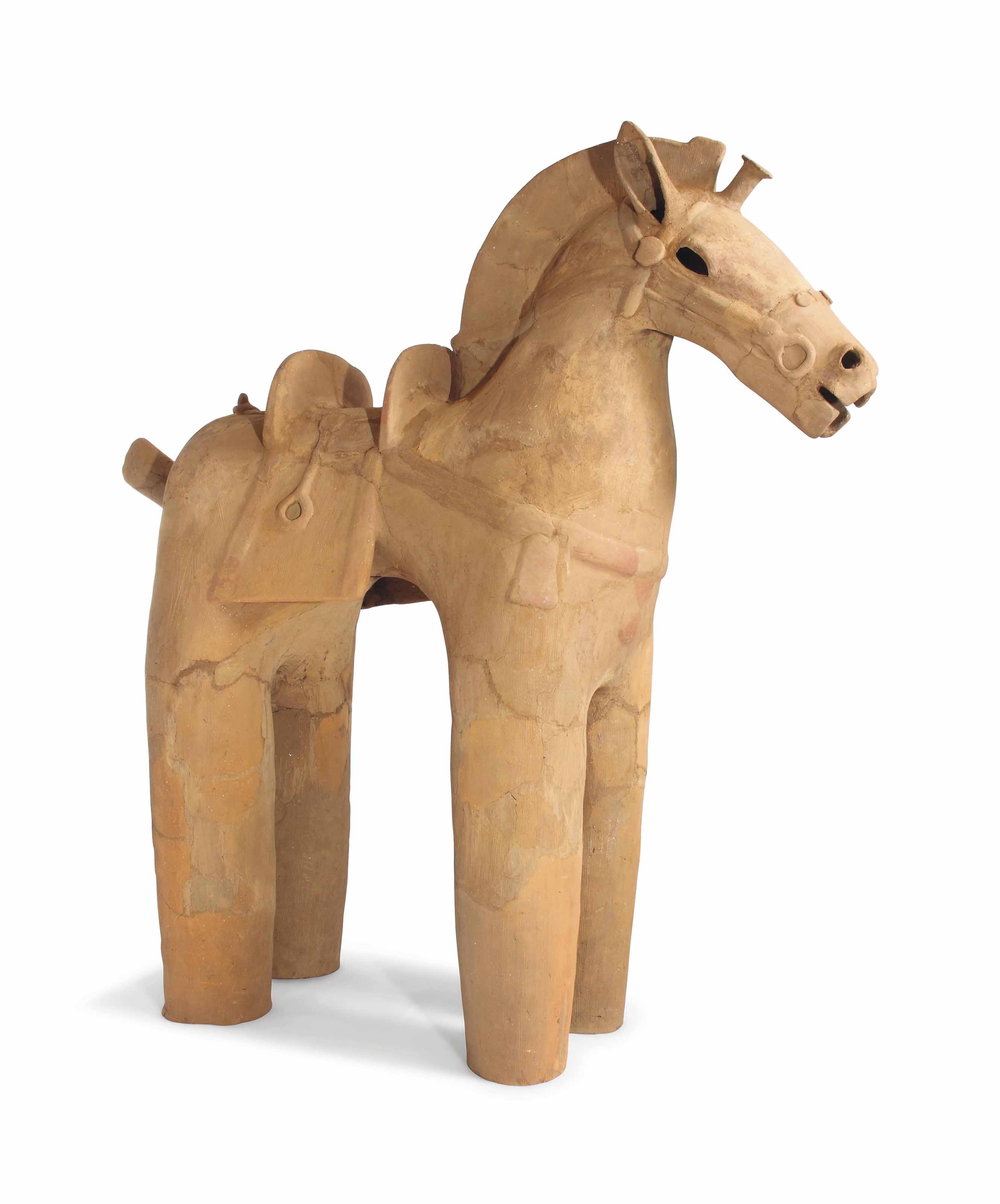 A Haniwa Model of a Horse , KOFUN PERIOD (6TH 7TH CENTURY) Christie's