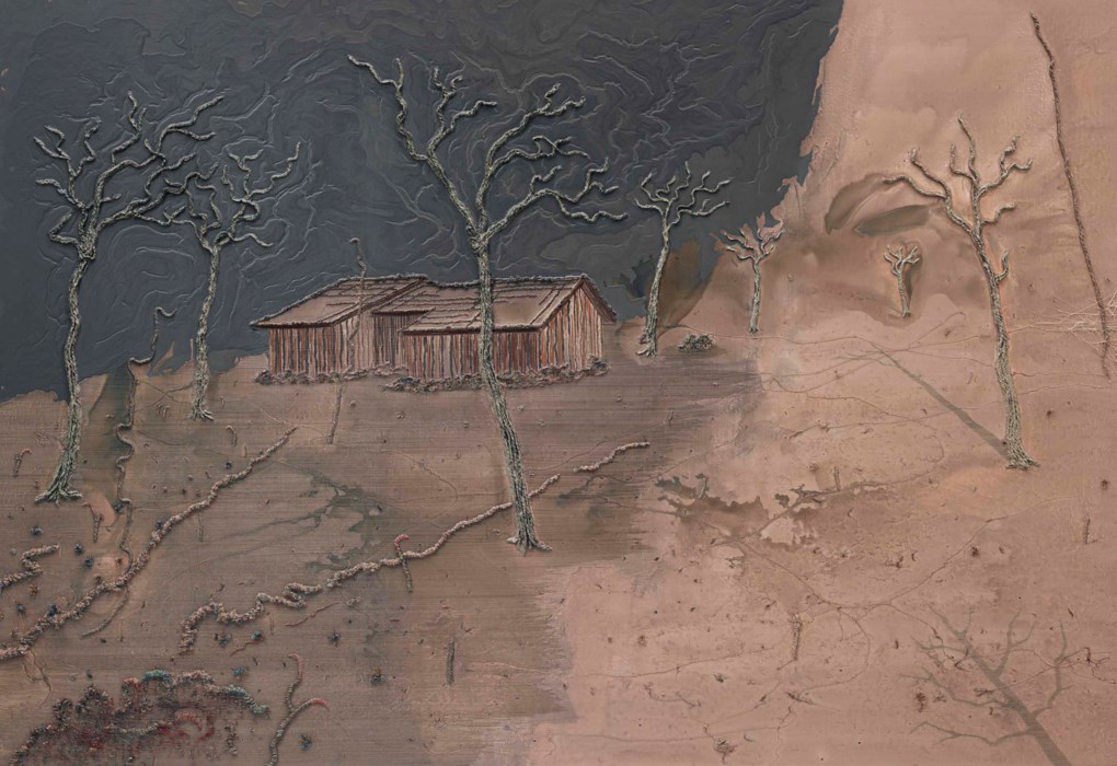 Michael Raedecker (B. 1963), Zone | Christie's