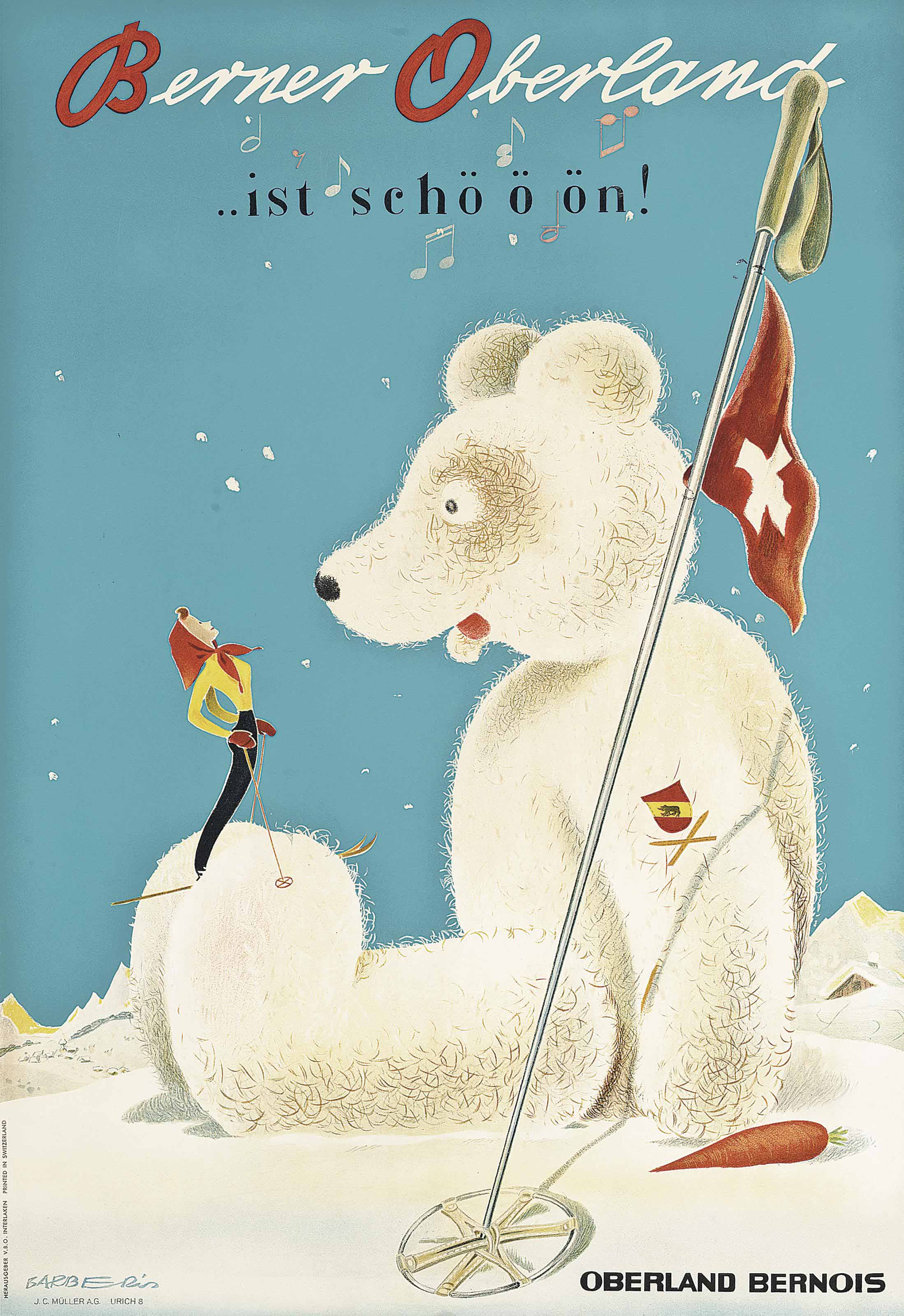 Franco Barberis 1905 1992 BERNER OBERLAND Christie s