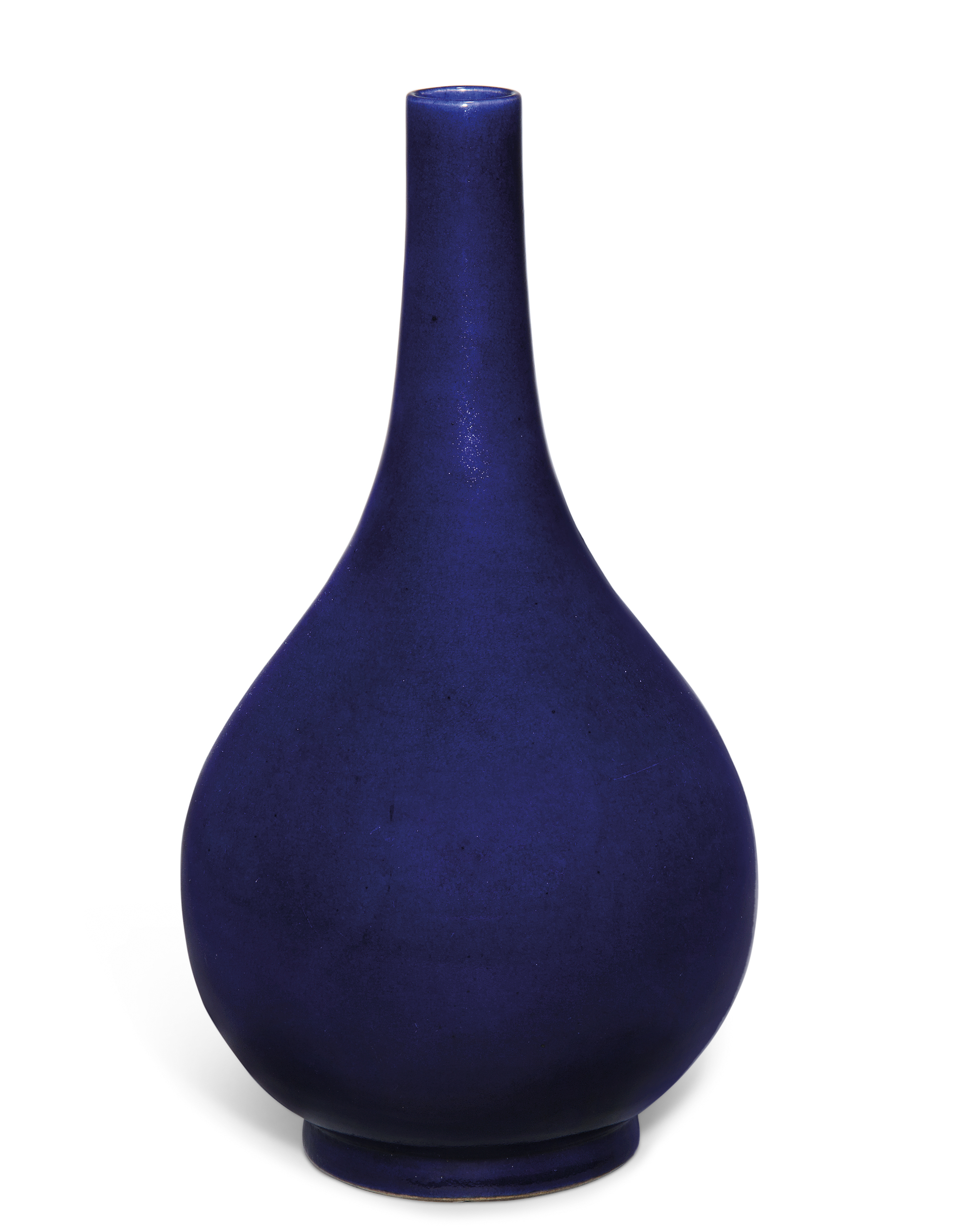 A COBALT BLUEGLAZED BOTTLE VASE , 18TH CENTURY Christie's